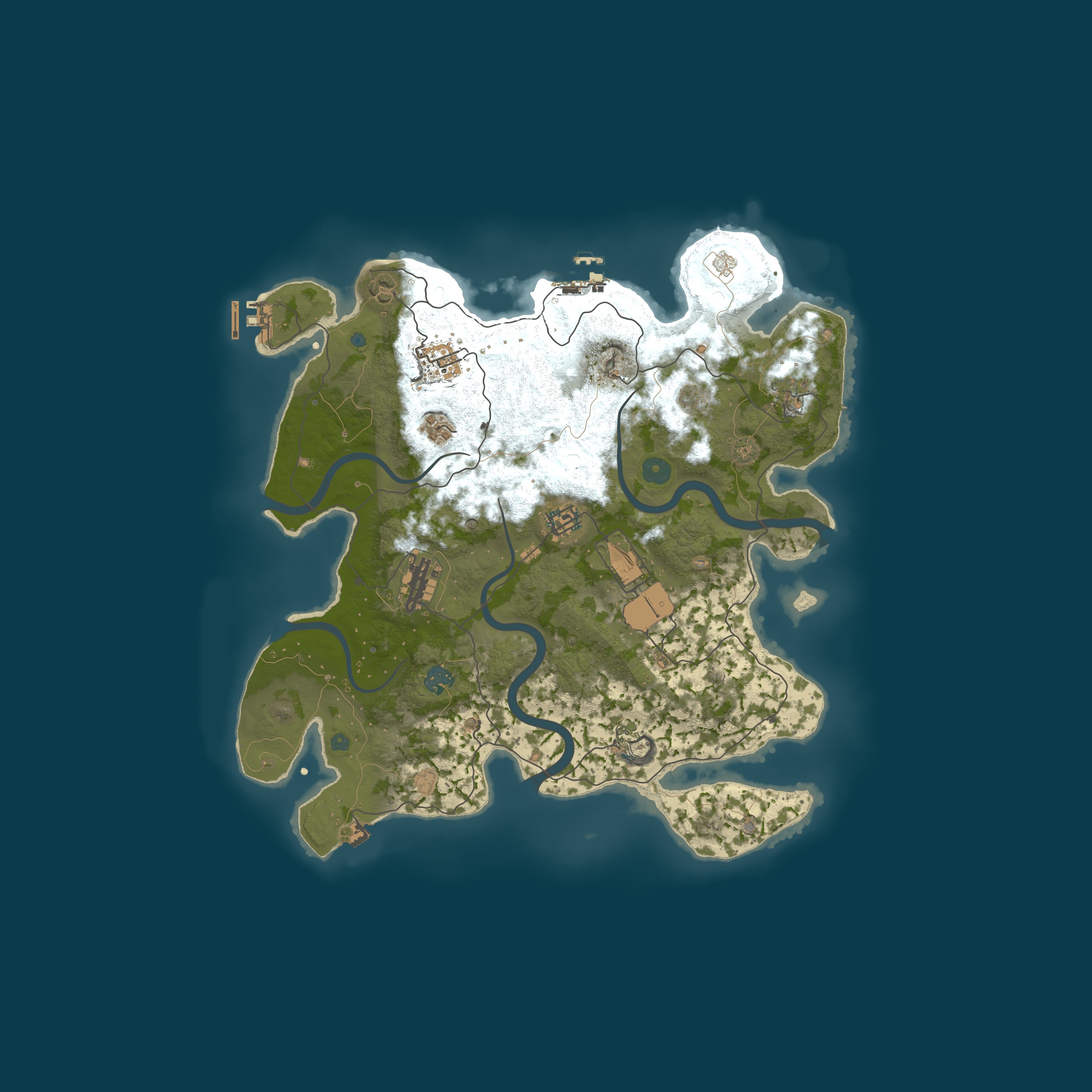 Map for GoodWibes PVE |EU|No Decay|No Killing|NoRaid|2XLoot|