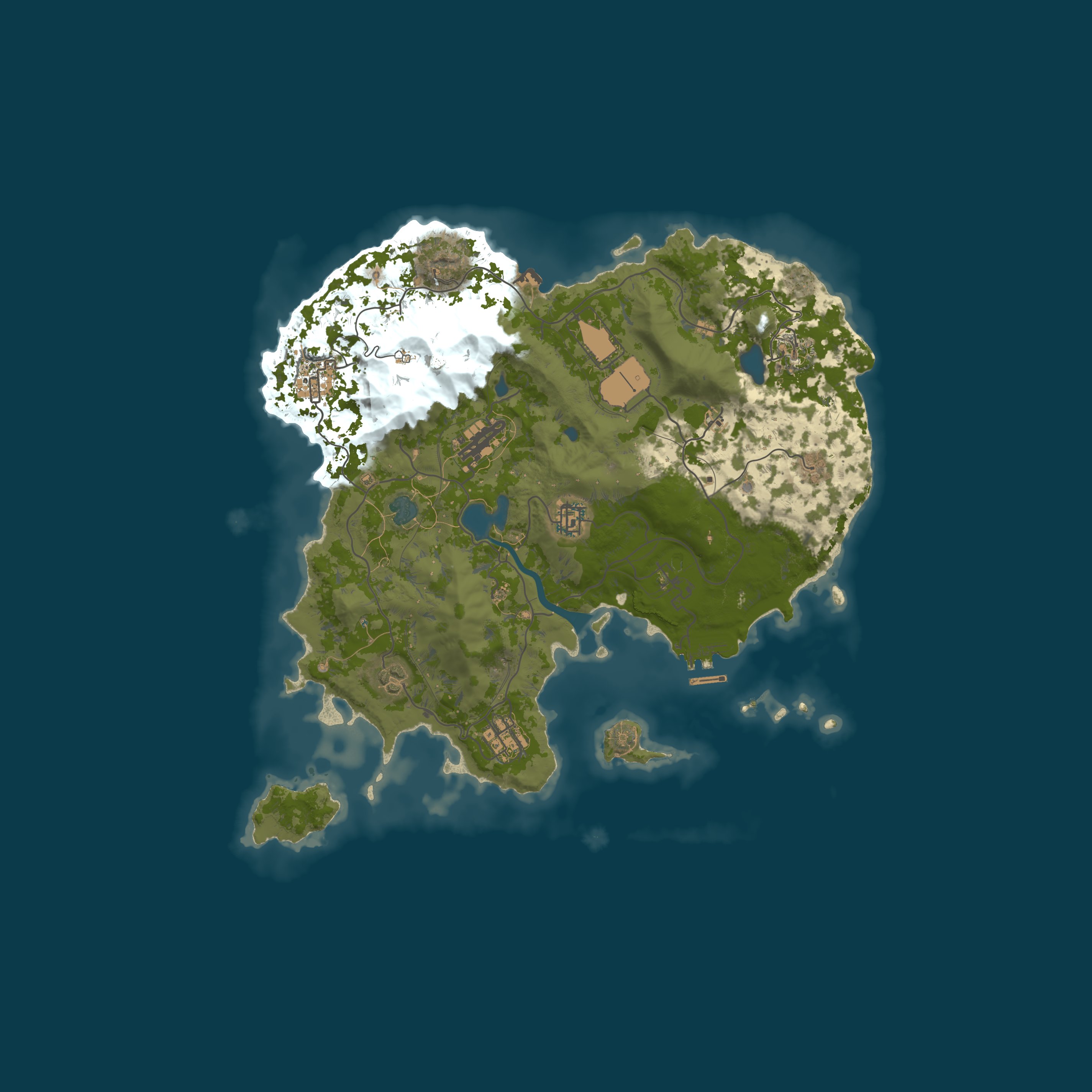Map for Hazmat Holiday | Chill PvE