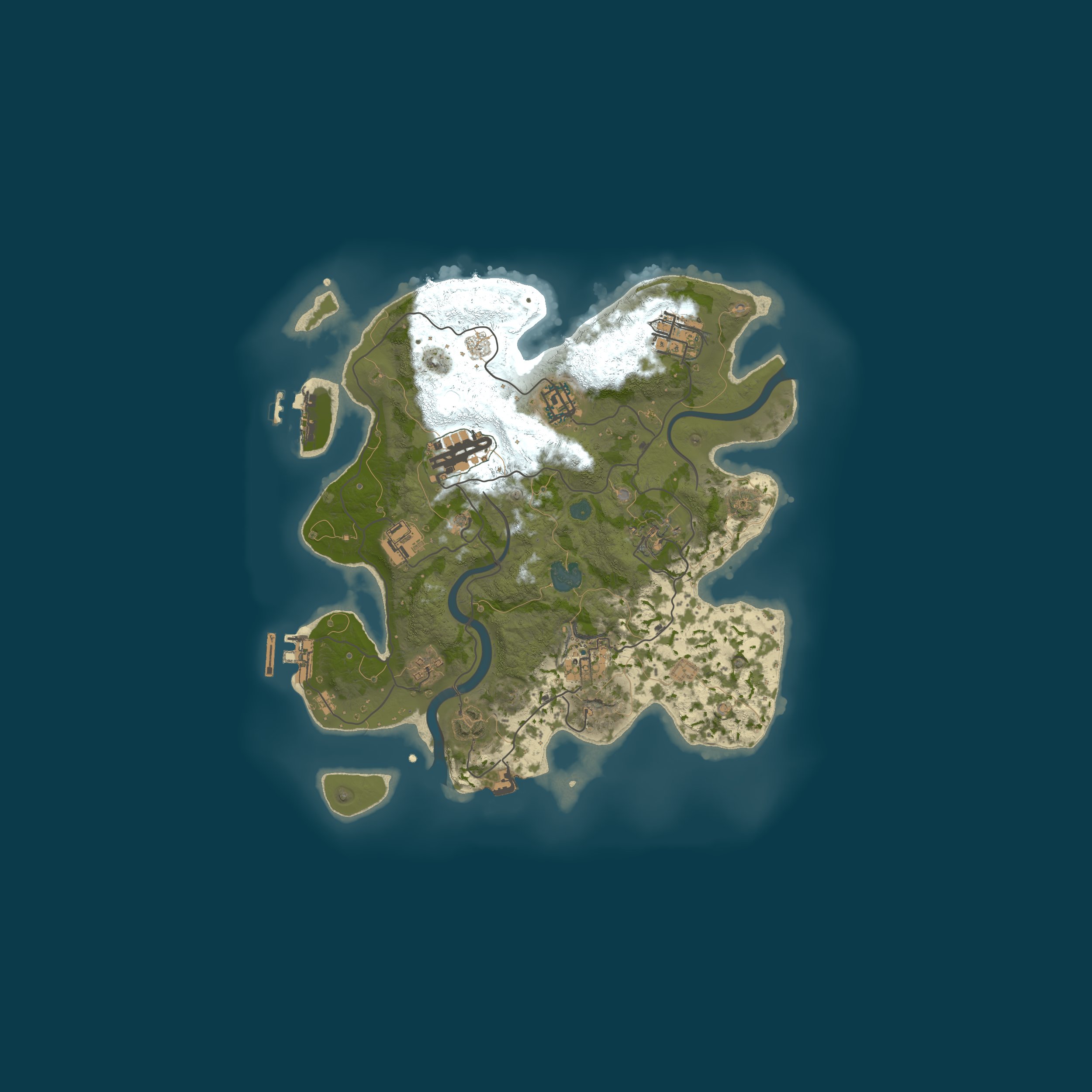 Map for Lululand | PVE | Small