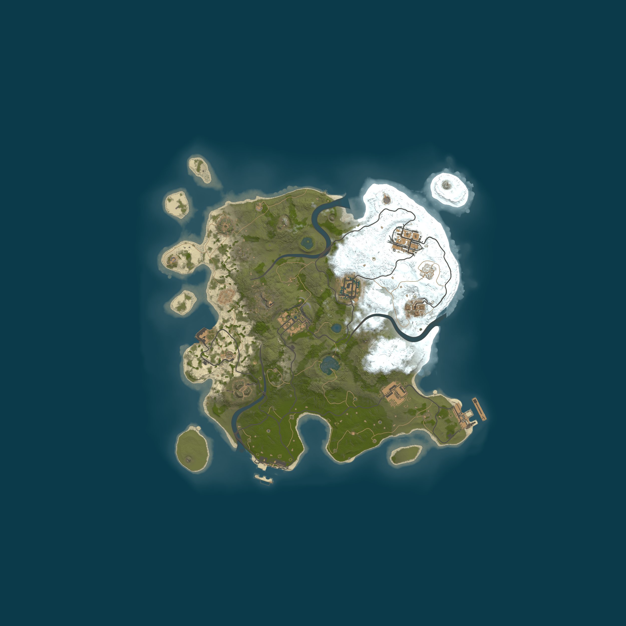 Rust map 3000/65634