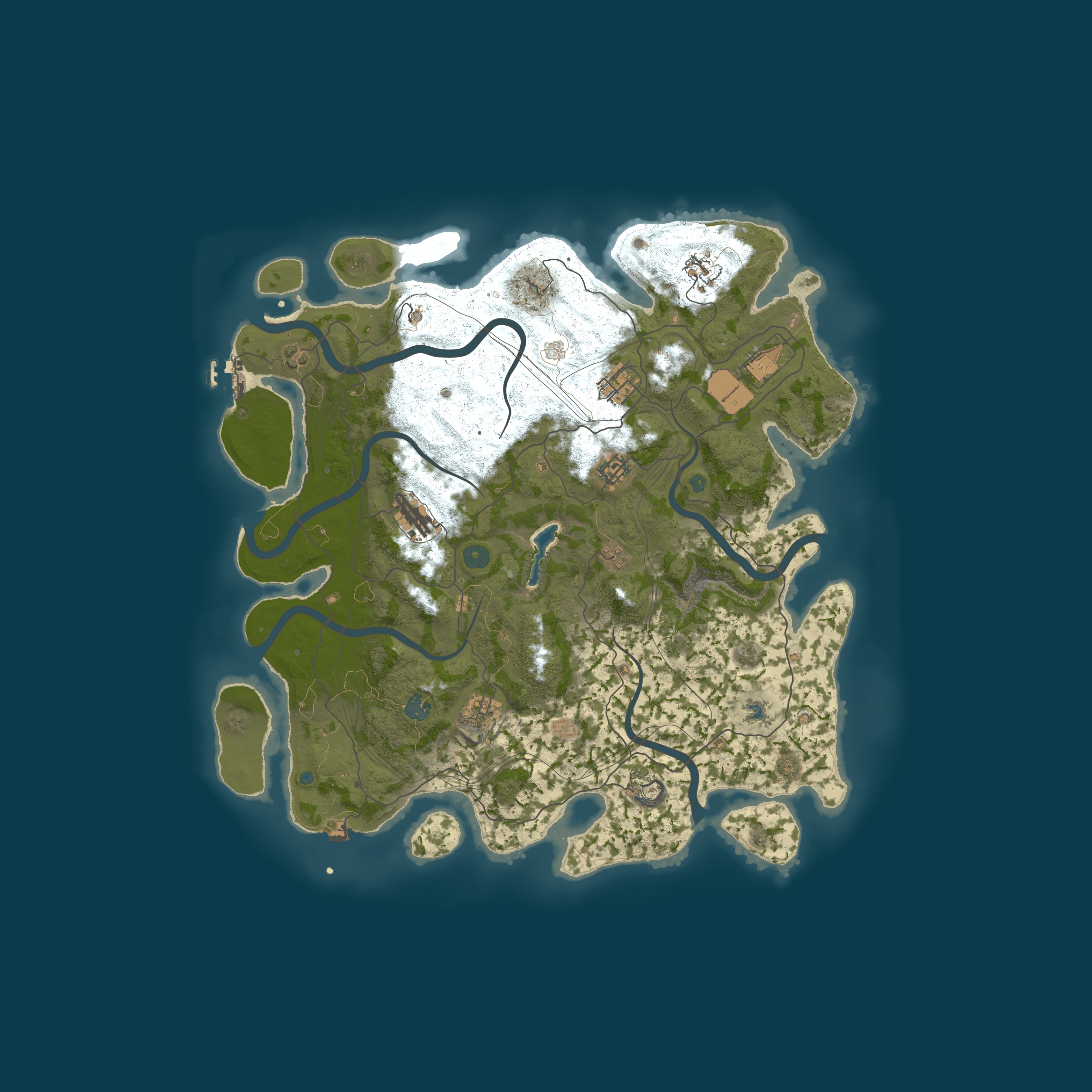 Map for <EMA> Obi's Crab Shack PVE,PVP, XPstats