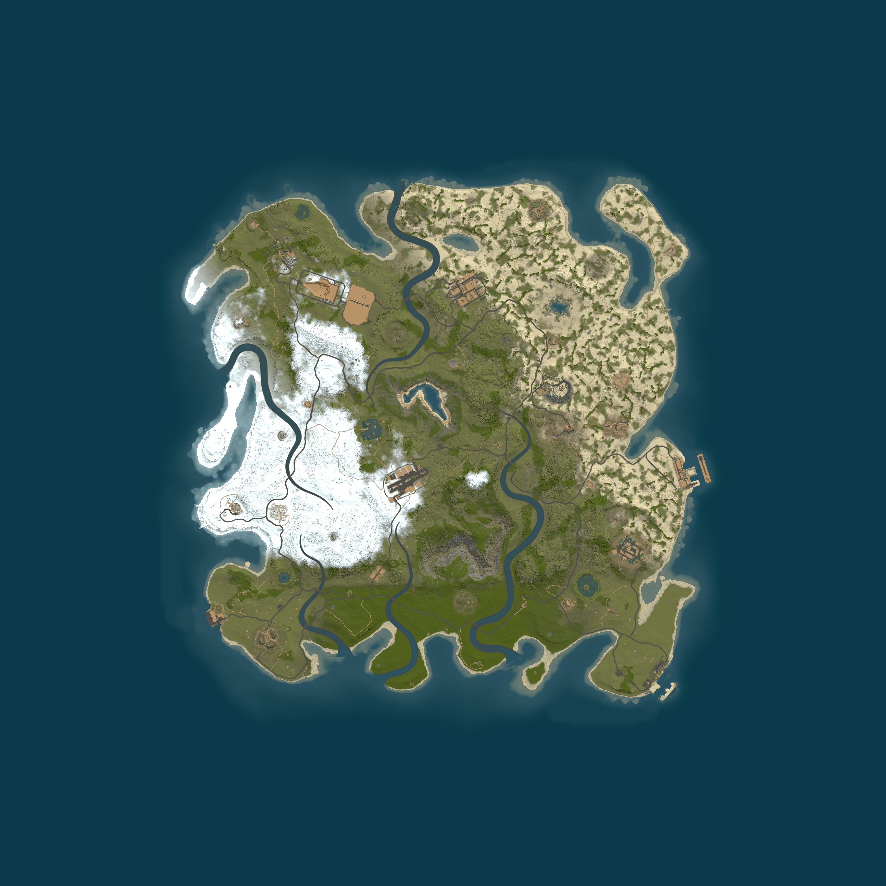 Map for Rust'n Chill 10X