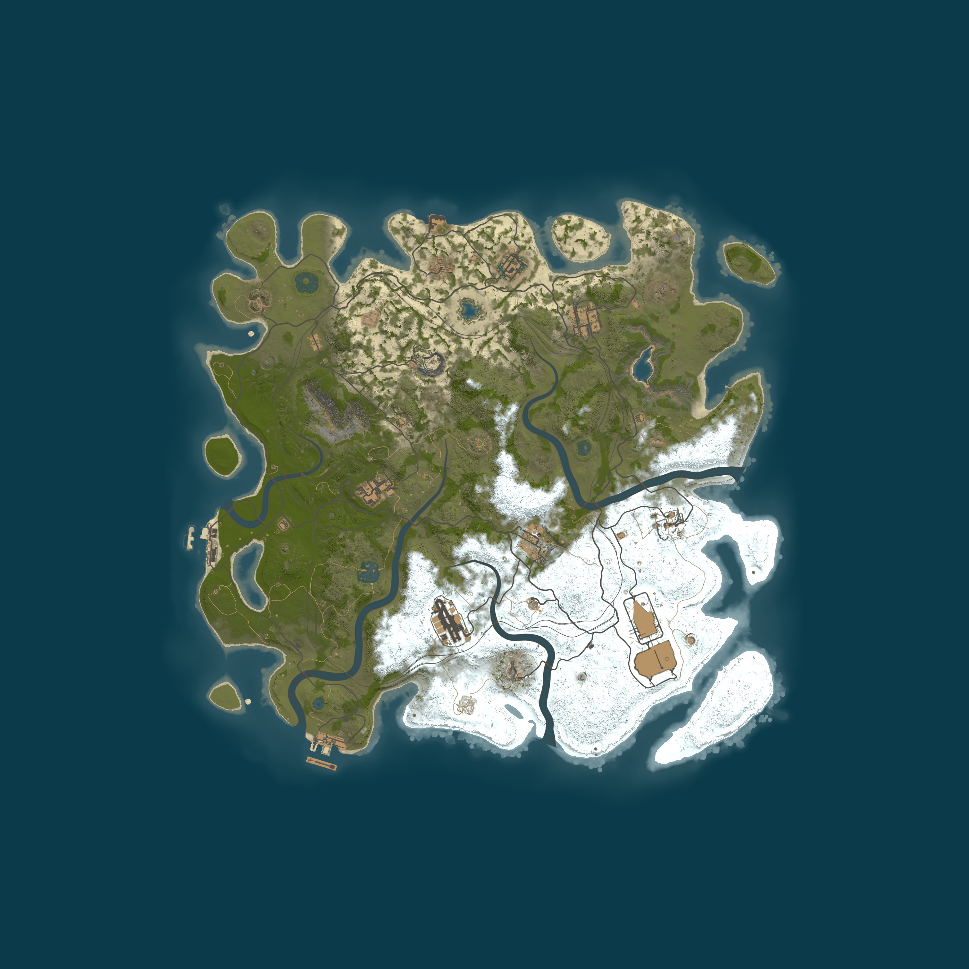 Map for 404 RUST /ДЛЯ НОВИЧКОВ /РОССИЯ 19.03