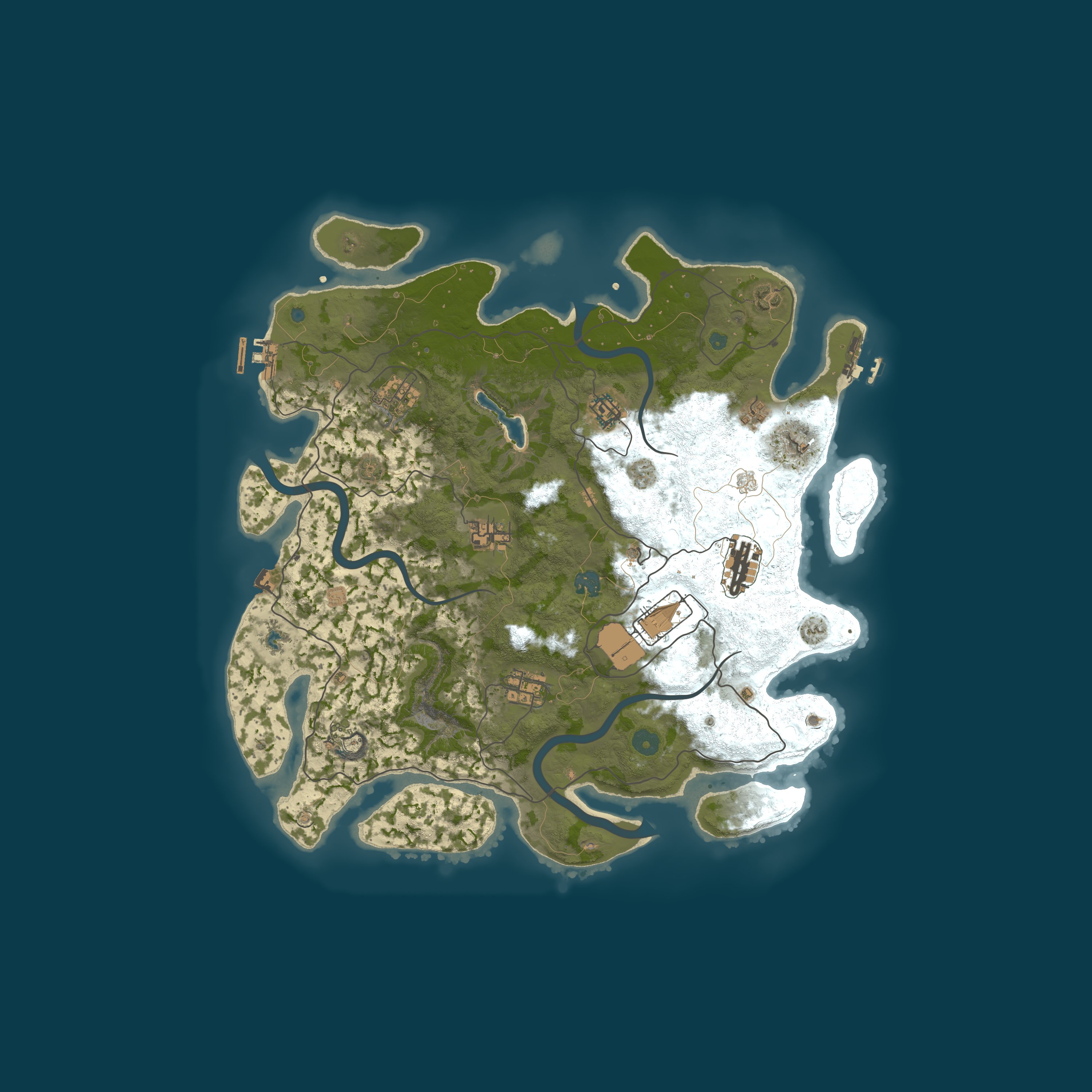 Map for Magic World #2 - Modded 3x (No limit)  Wipe 26.06