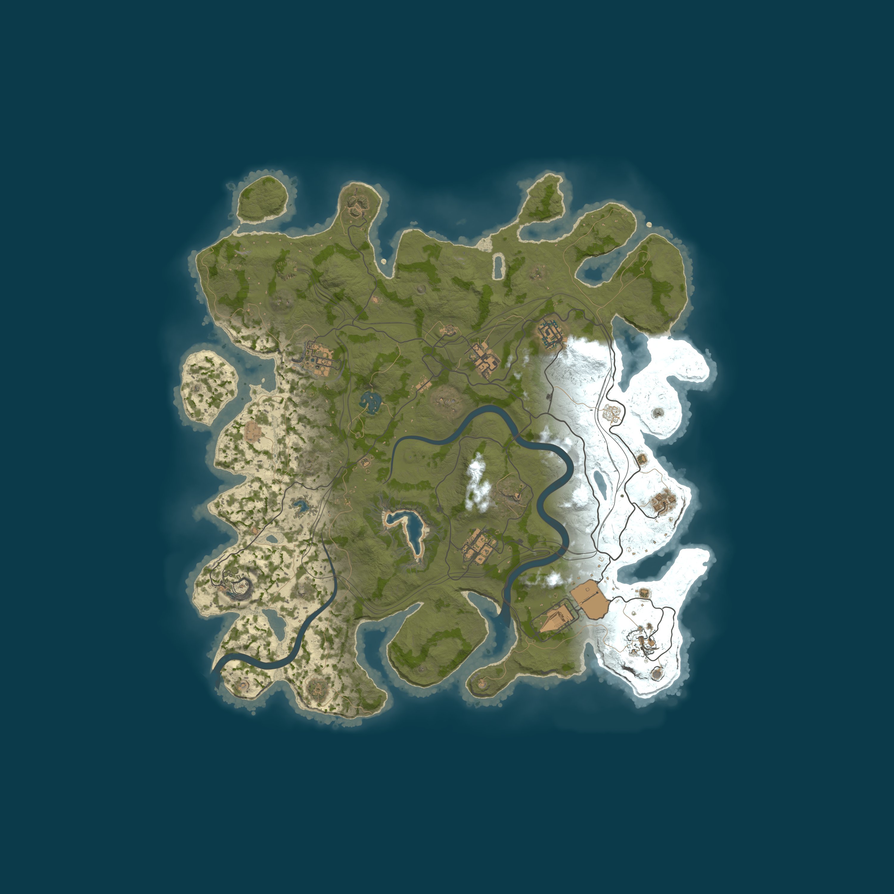 Rust map 4000/1337
