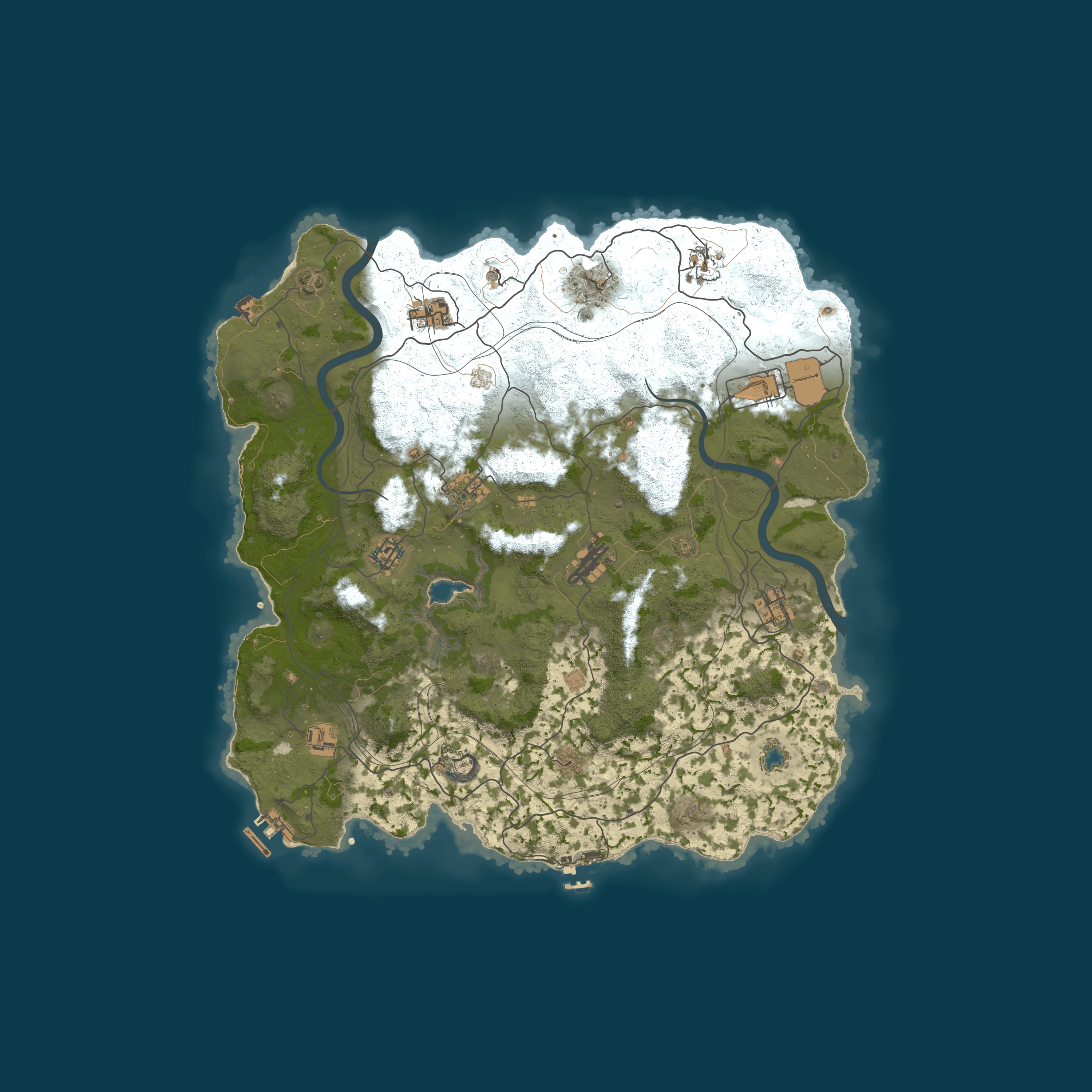 Map for Rustoria.co - US Mondays