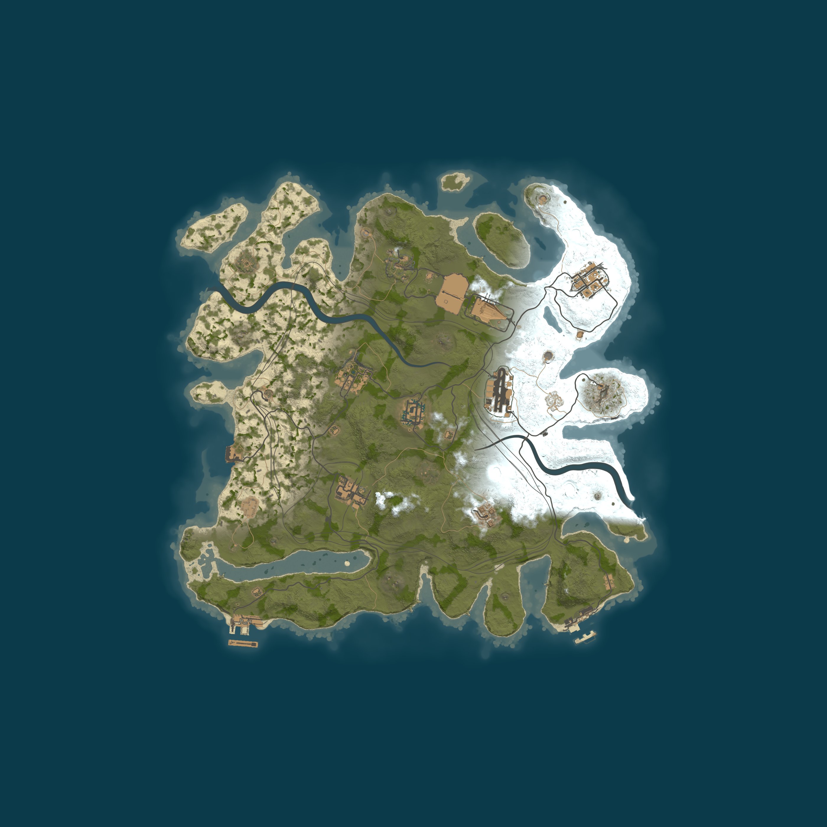 Map for EU HollowServers.co 5x Solo/Duo/Trio [Loot+|MyMini|Shop|PvP]