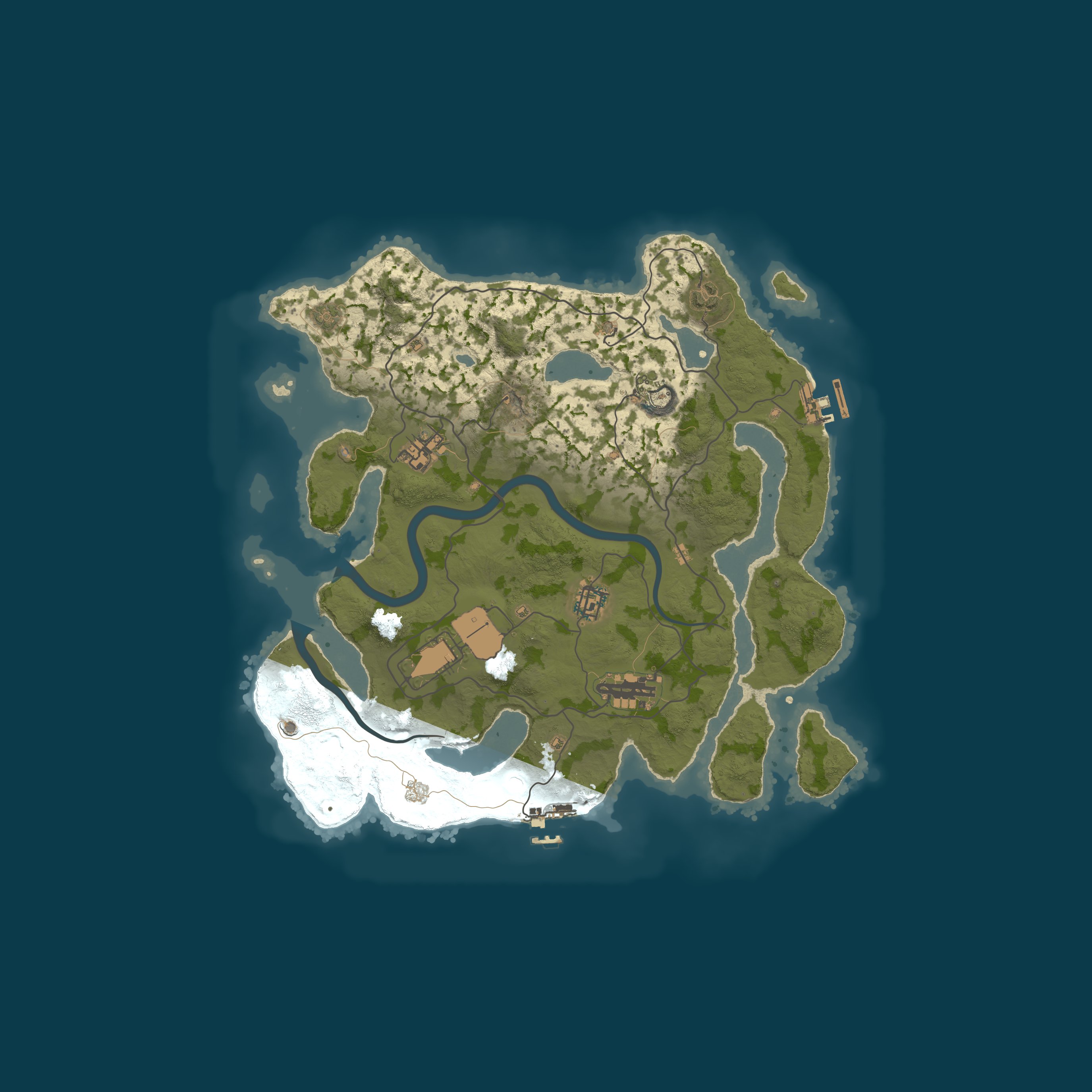 Map for Vandy's 3x Monthly No Offlines | Clans | Kits | Shared BPs |