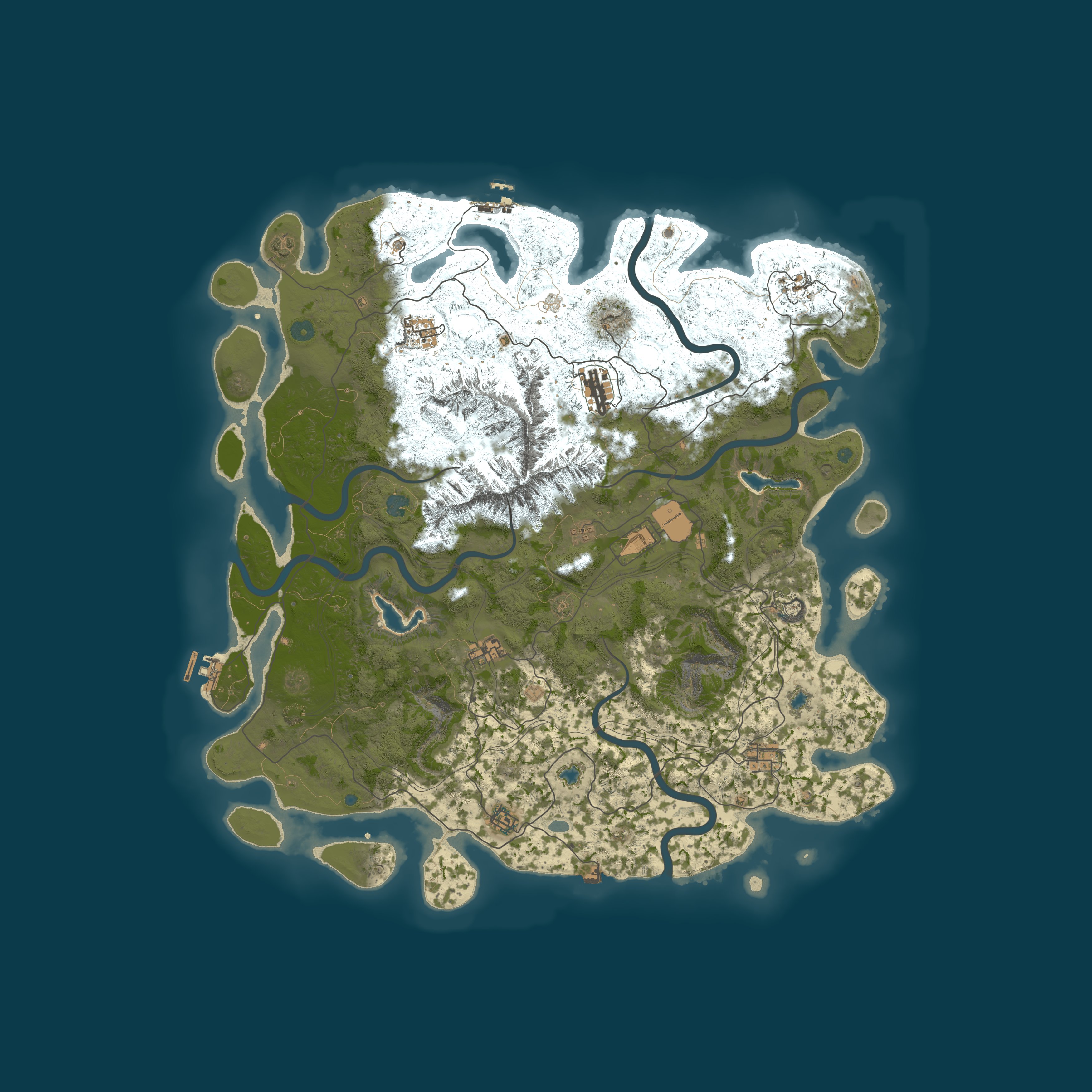 Map for LJT 4Netplayers Rust Server