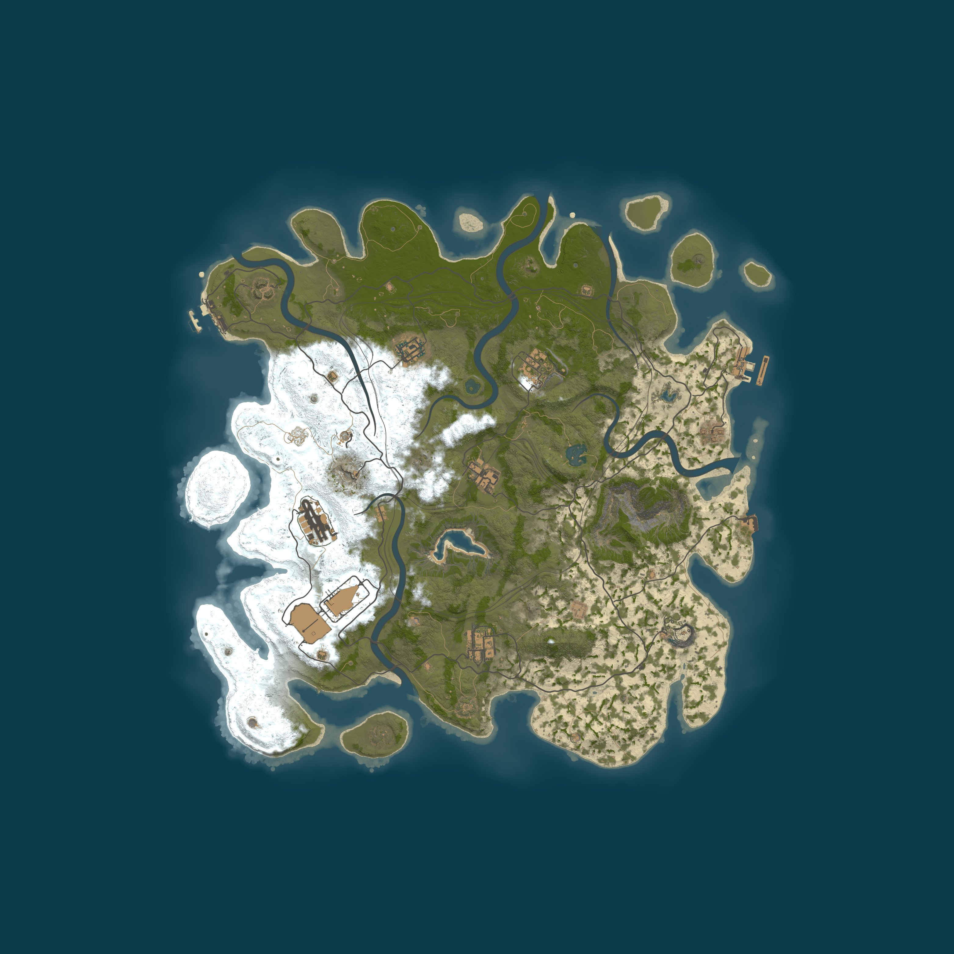 Карта сервера