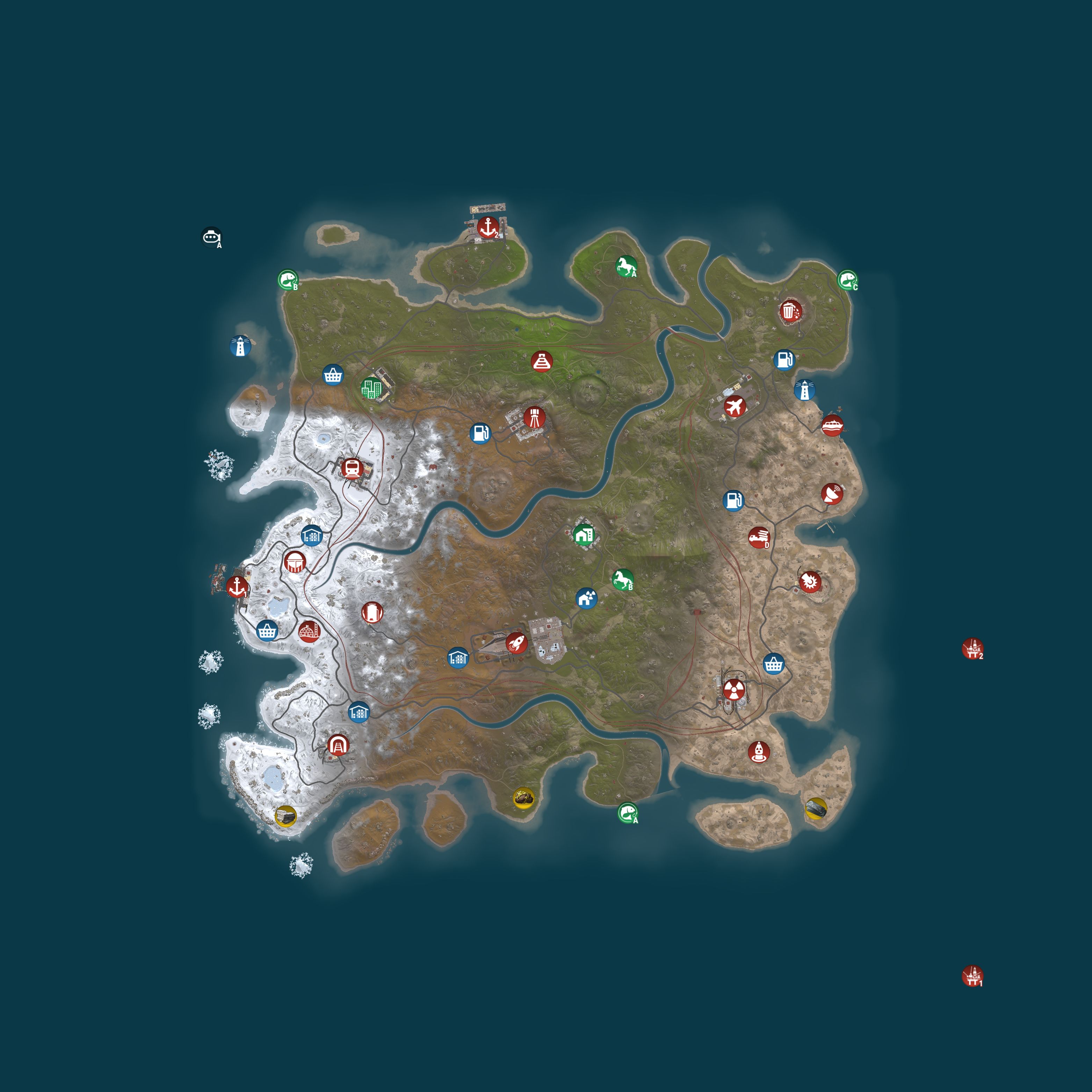 Map for Magic Rust #9 — Vanilla 2x | EU East | Baйп 10.08