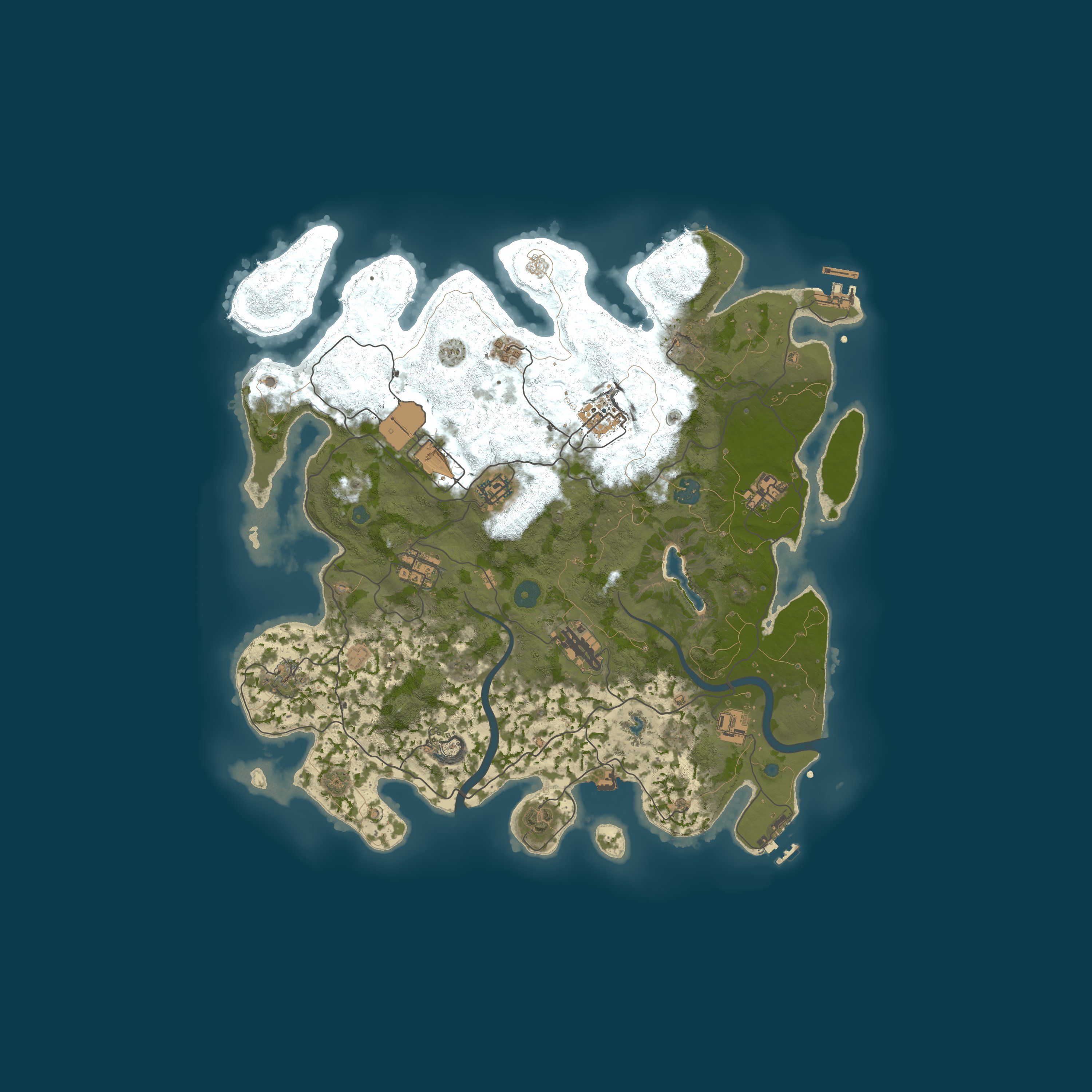 Rust map 4000/1234