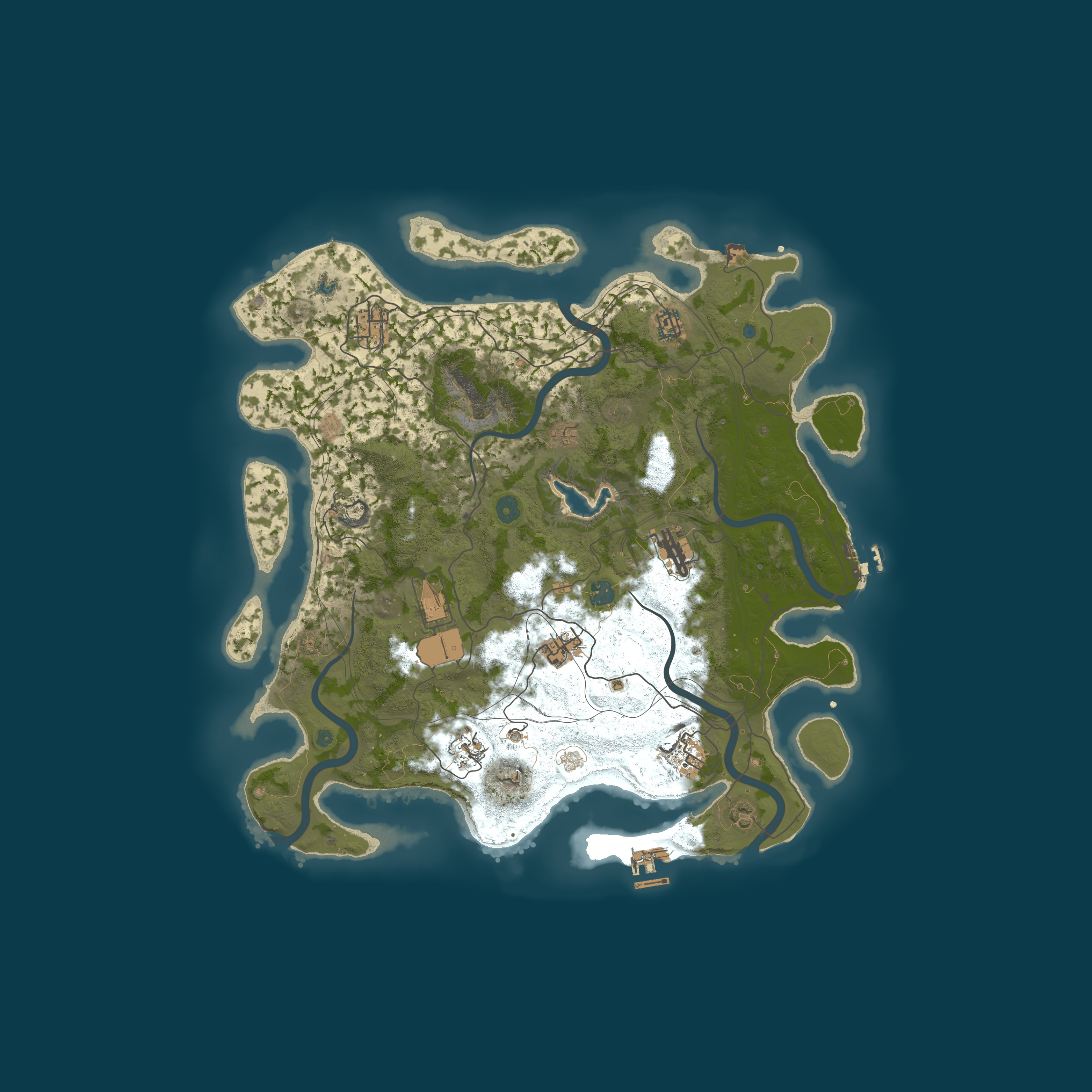 Map for PVE 2 | Raid Bases | Events | UA | EU | ПАЛЯНИЦЯ | UKRA