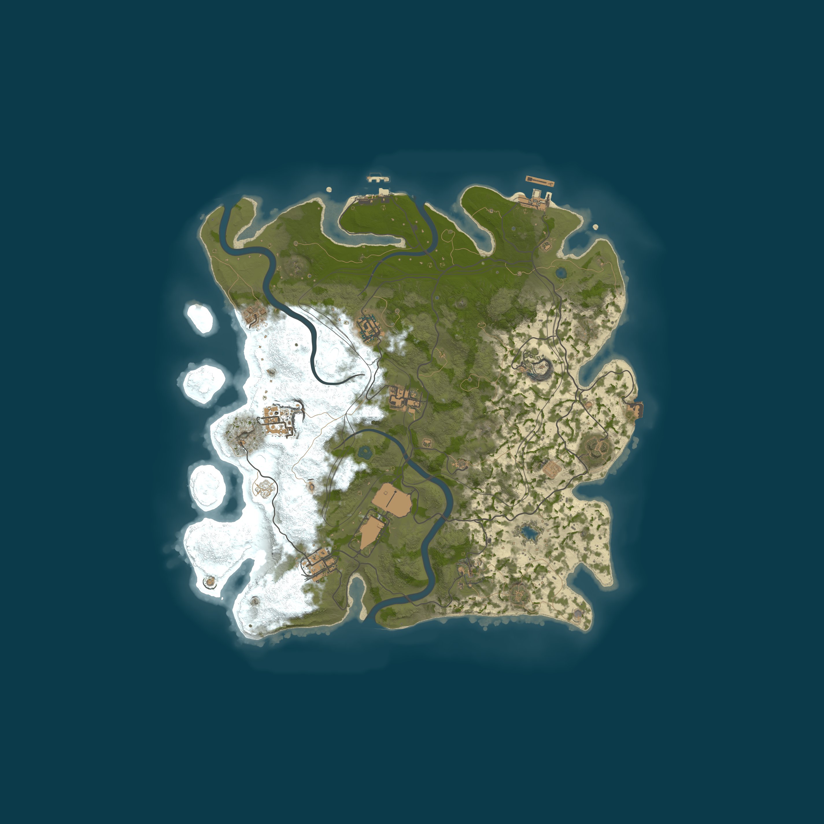 Map for [SEA] Savage Rust Vanilla | 2x