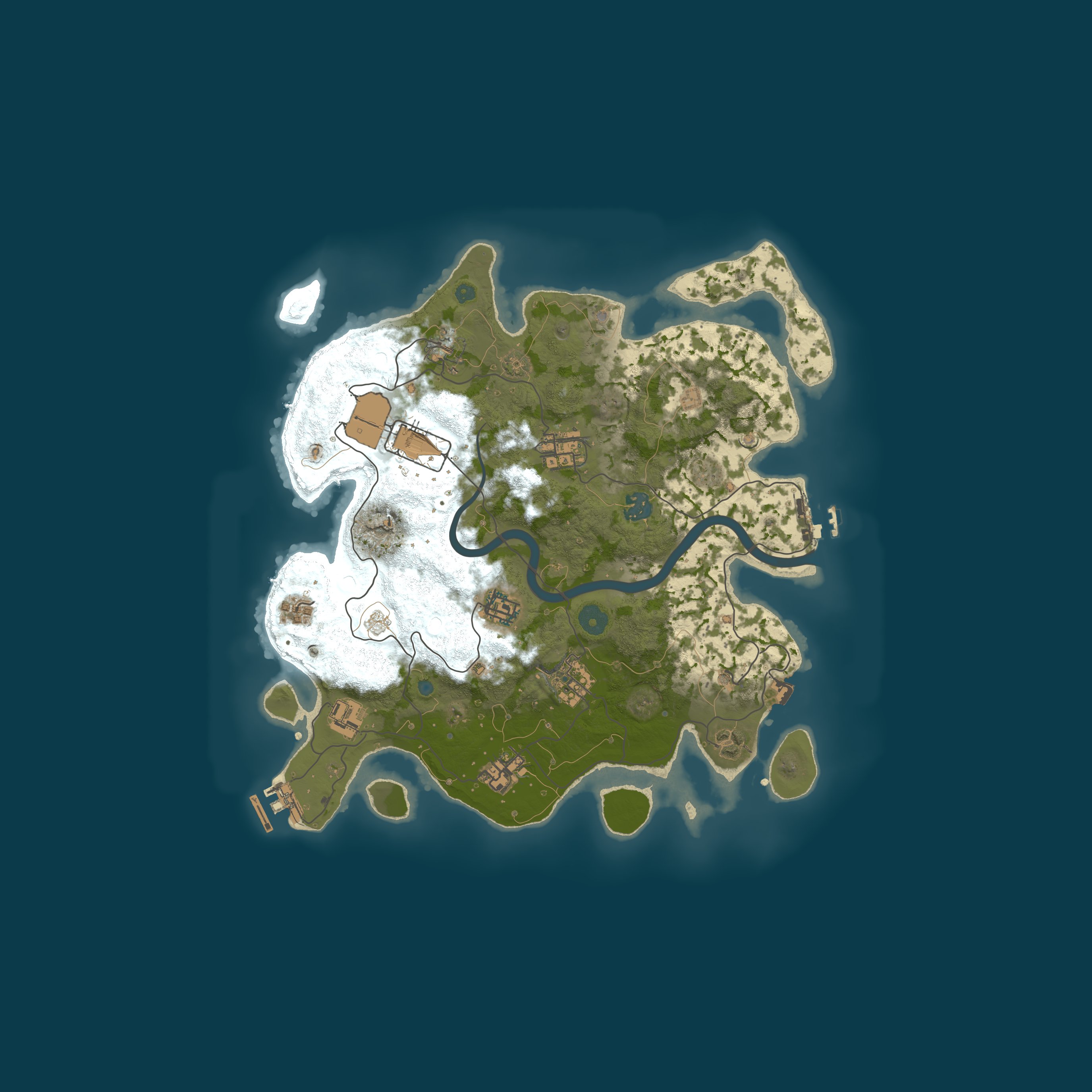 Map for [AU/NZ] RUINFRONT WARFARE | 3X PvPvE