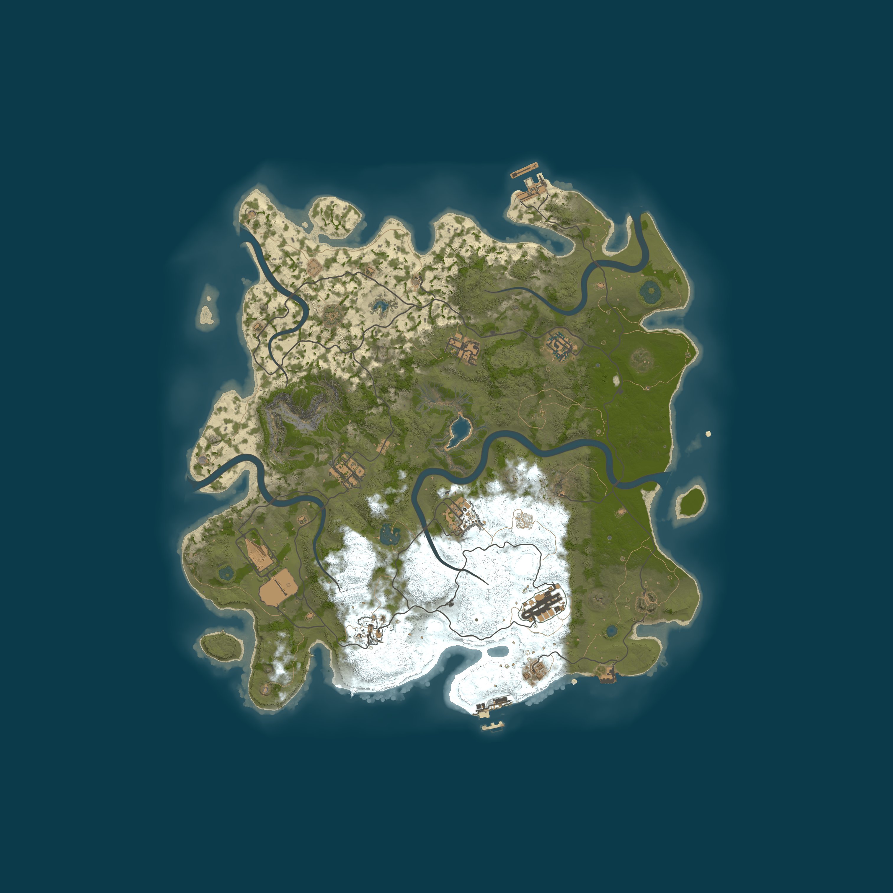Map for [US] Rusty Razer | 2x Solo/Duo/Trio | Kits/Raids | Wipe 5/20
