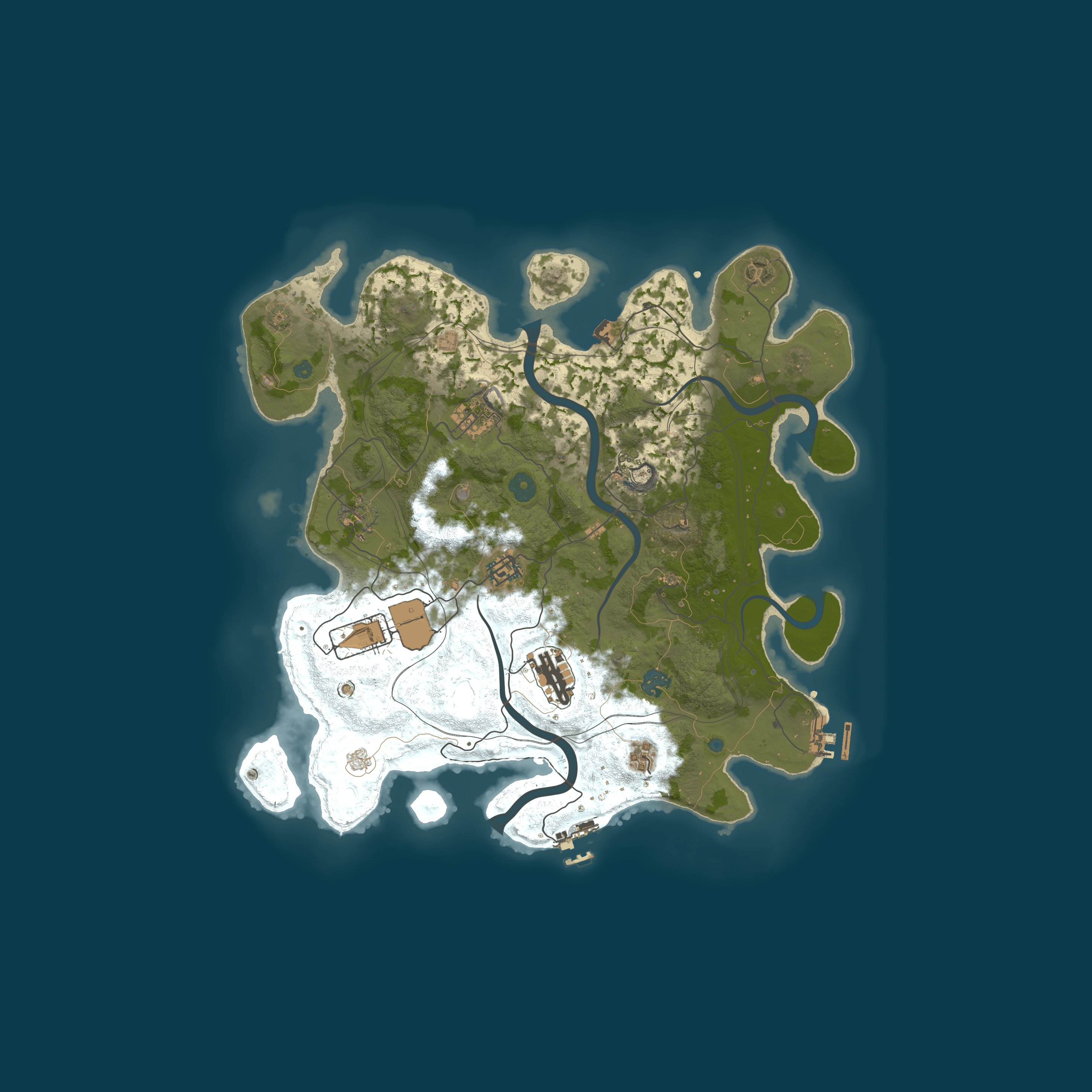 Map for 『大世界』6.11/14:00新开/三人行/萌新入门服
