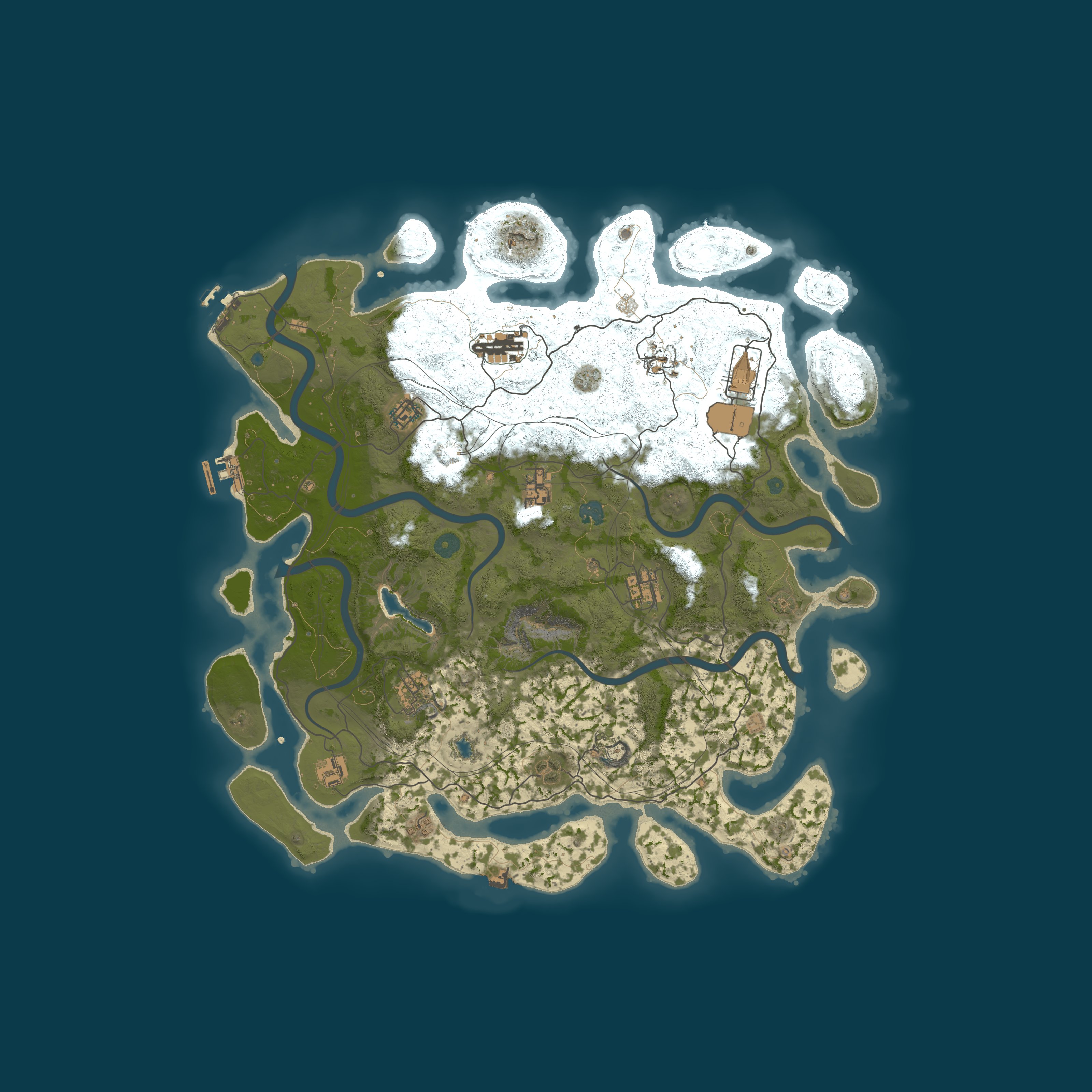Map for ツ︎AU Skibidi Maxing Solo Duo 25% Upkeep. Achievements.