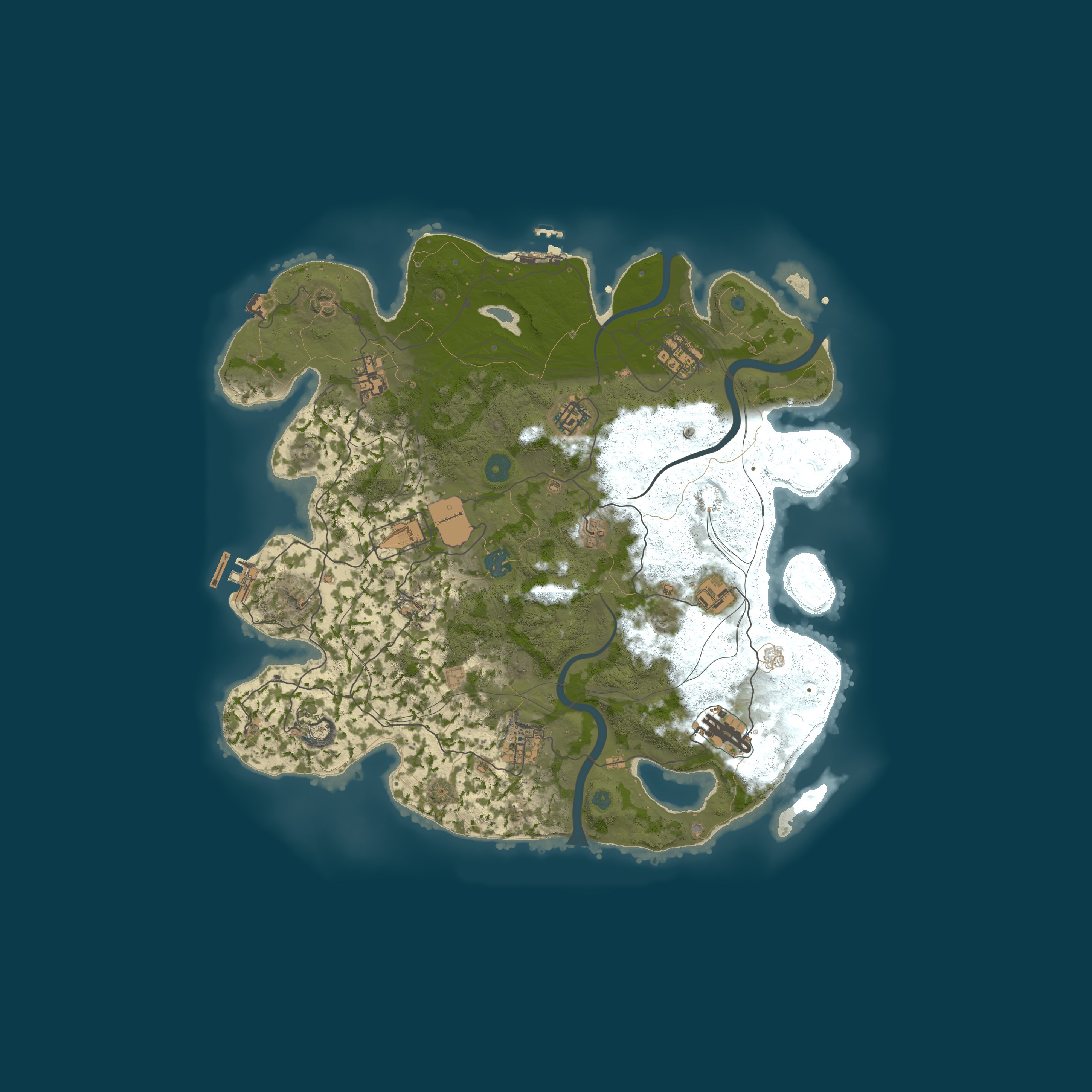 Rust map 3800/1337
