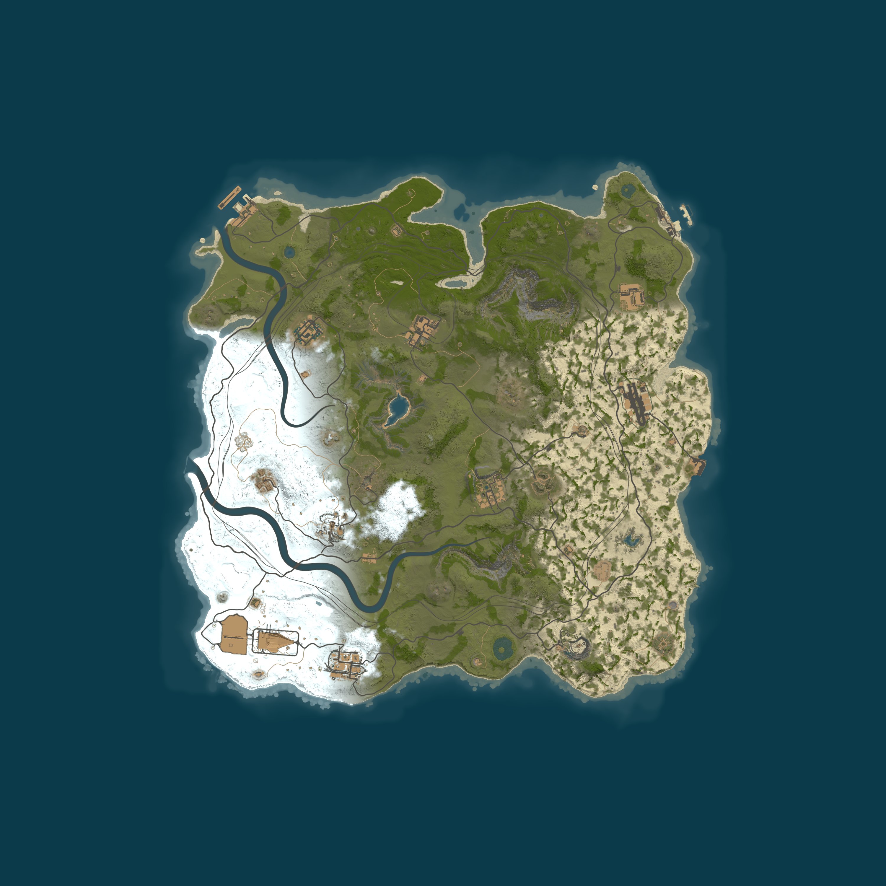 Rustafied Custom Map map