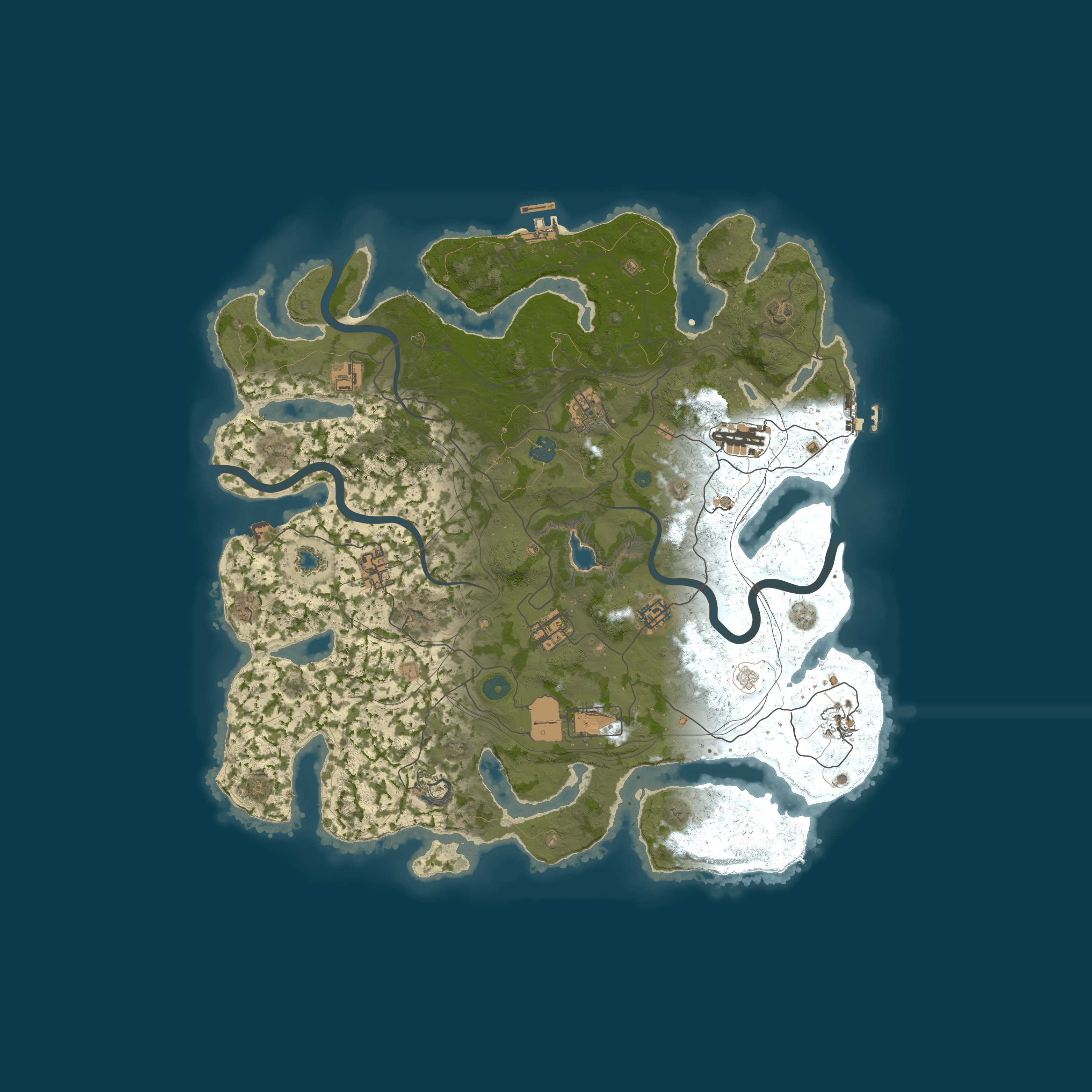 Rust map 4250/1337