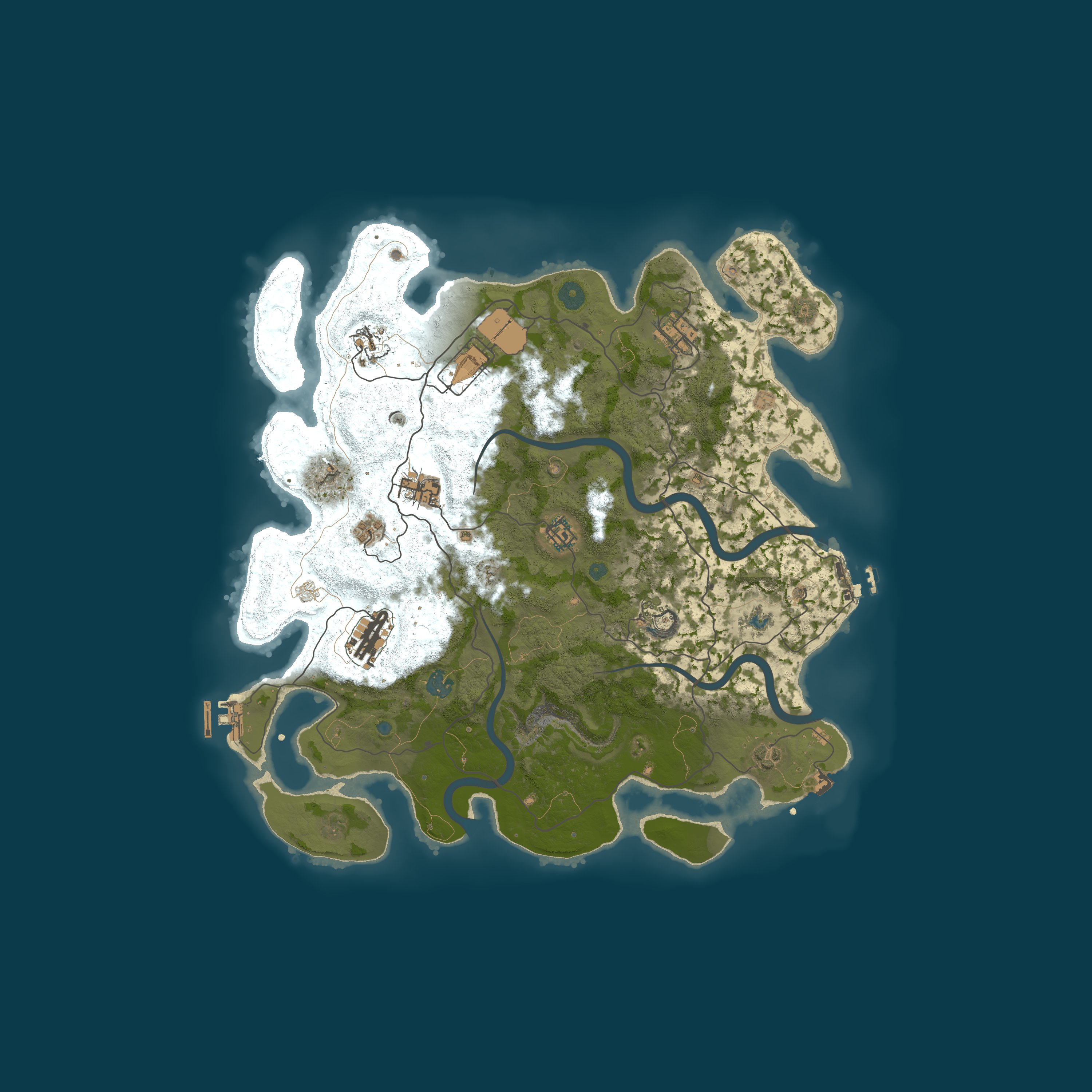 Map for TheApocalypse|Zombies|SkillTree|RaidBases|LegendaryItems