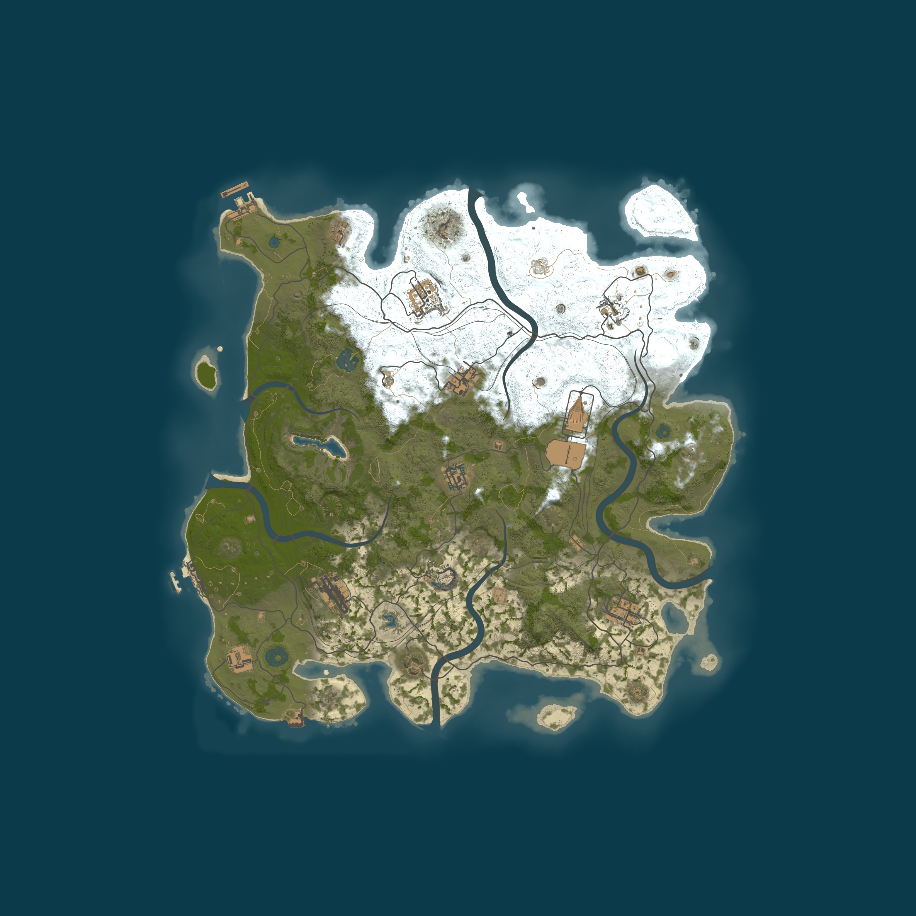 Procedural Map map