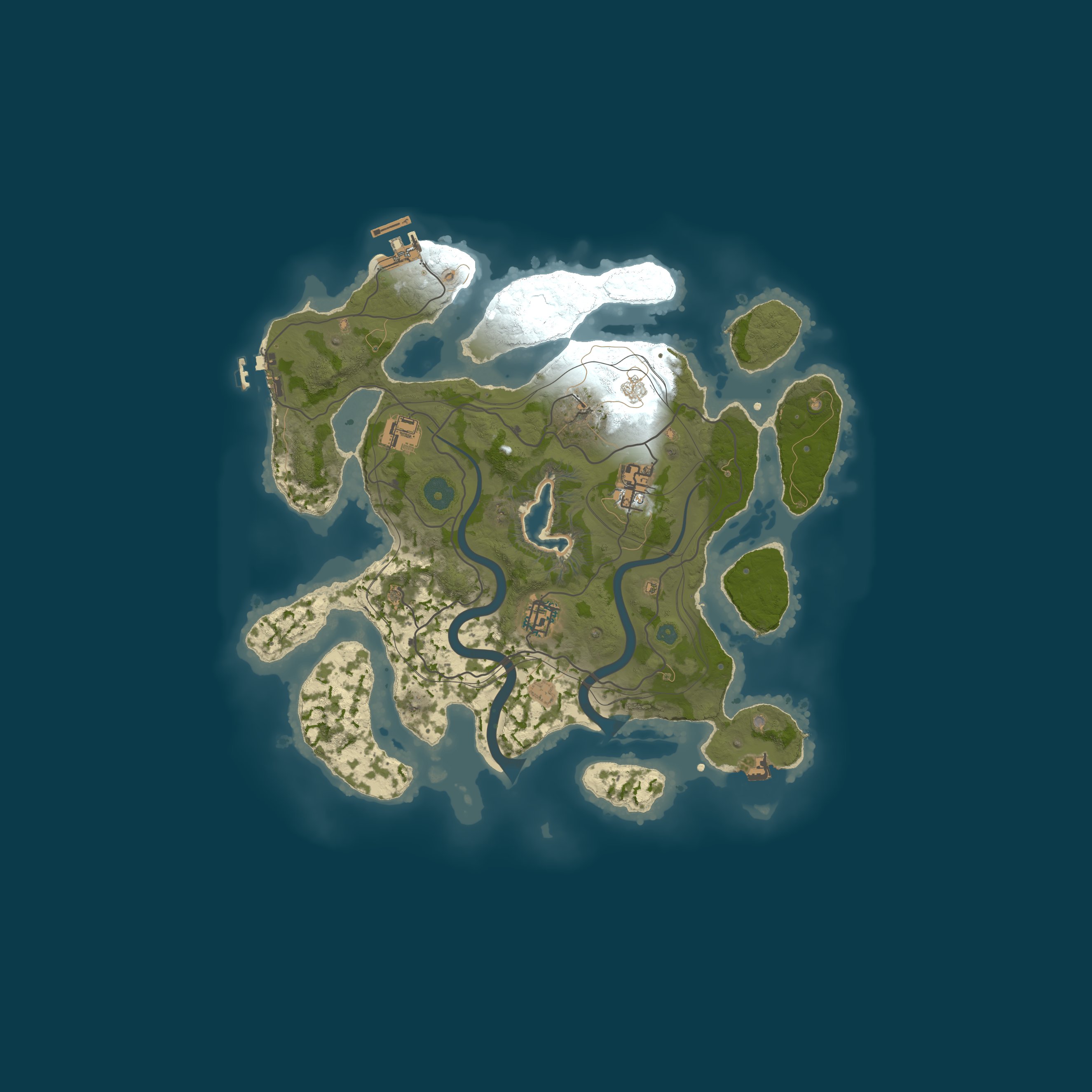 Rust map 3300/1337