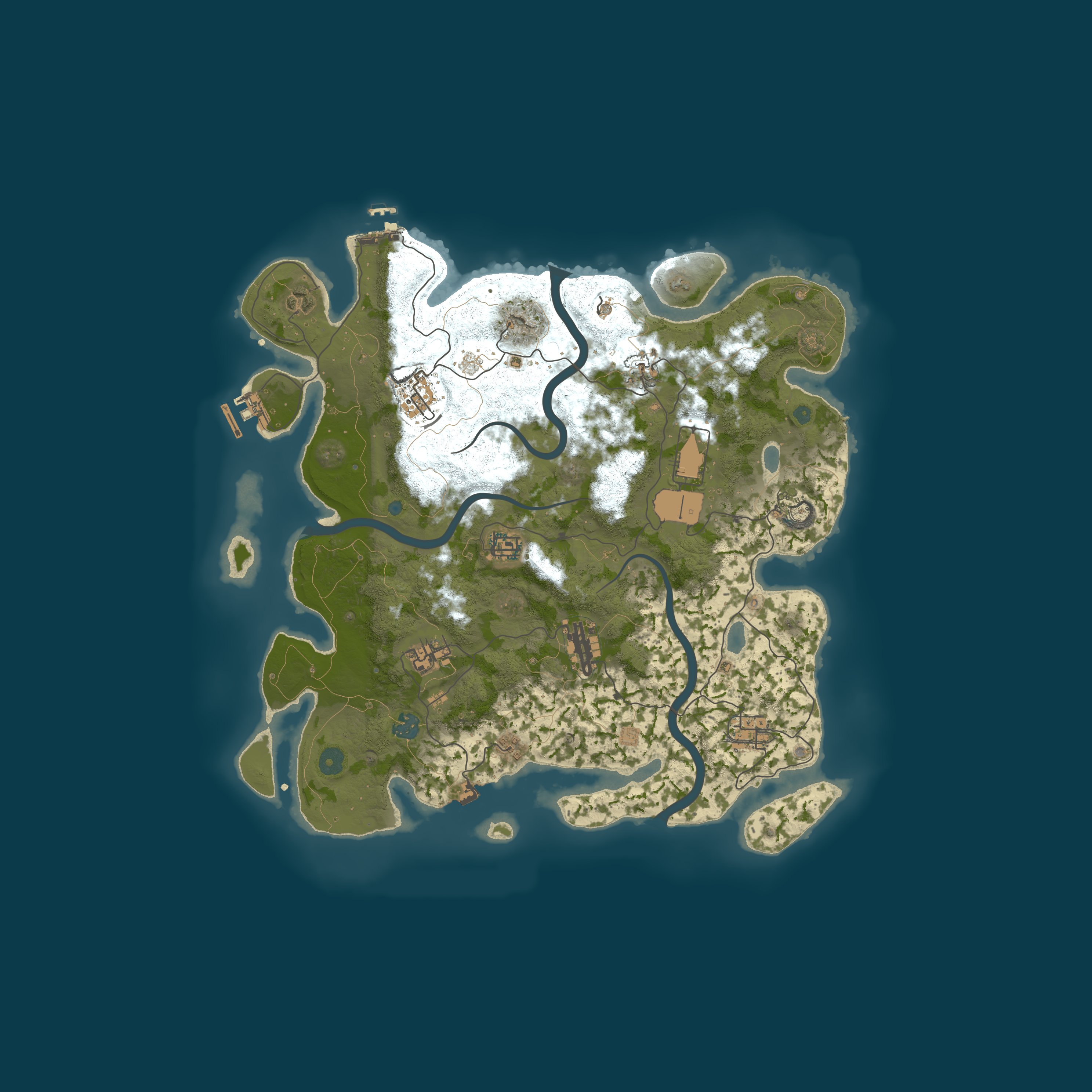 Map for ESP - LOS PARIAS - PVE - KITS - WIPE 19 MARZO RAIDABLE BASES