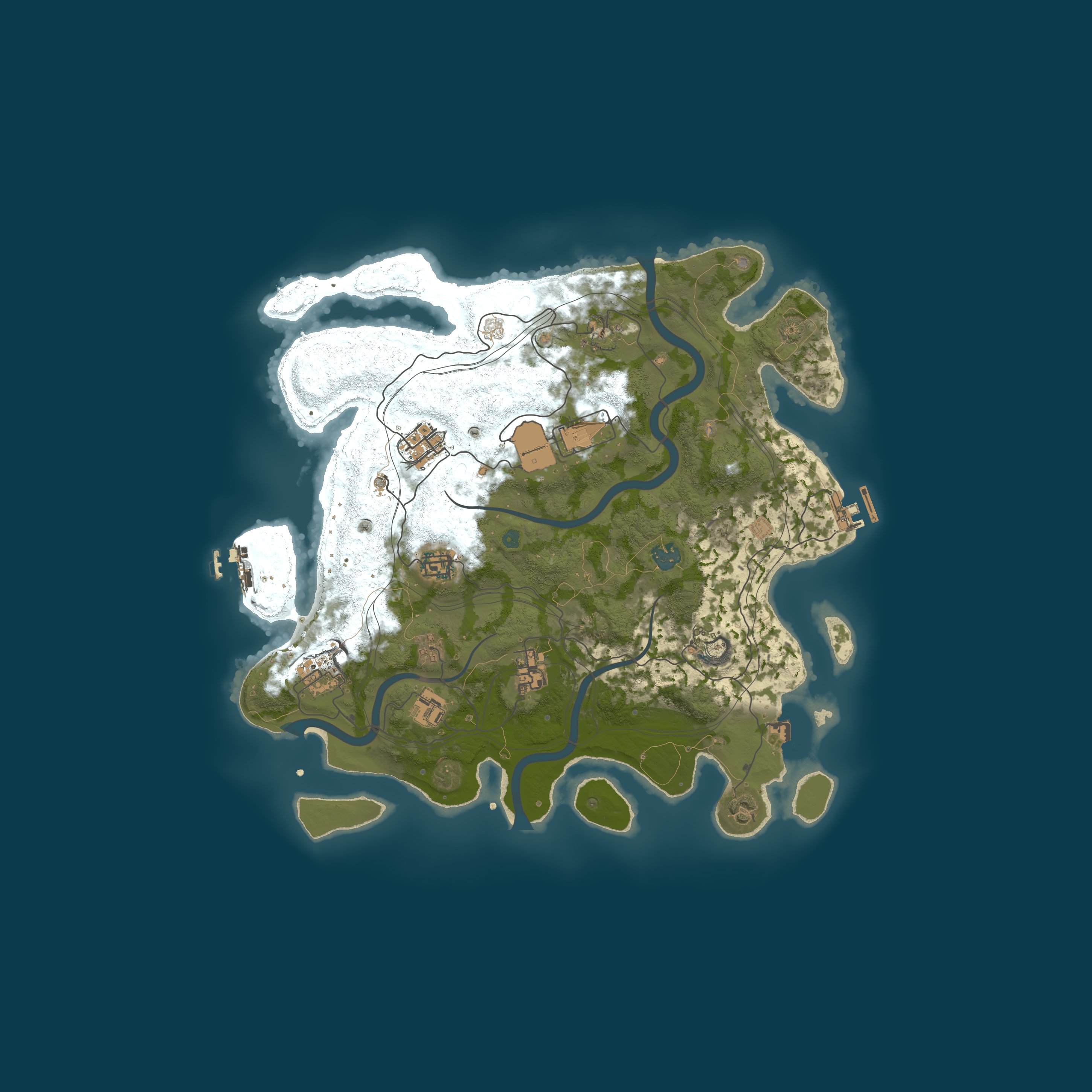 Rust map 3800/1337
