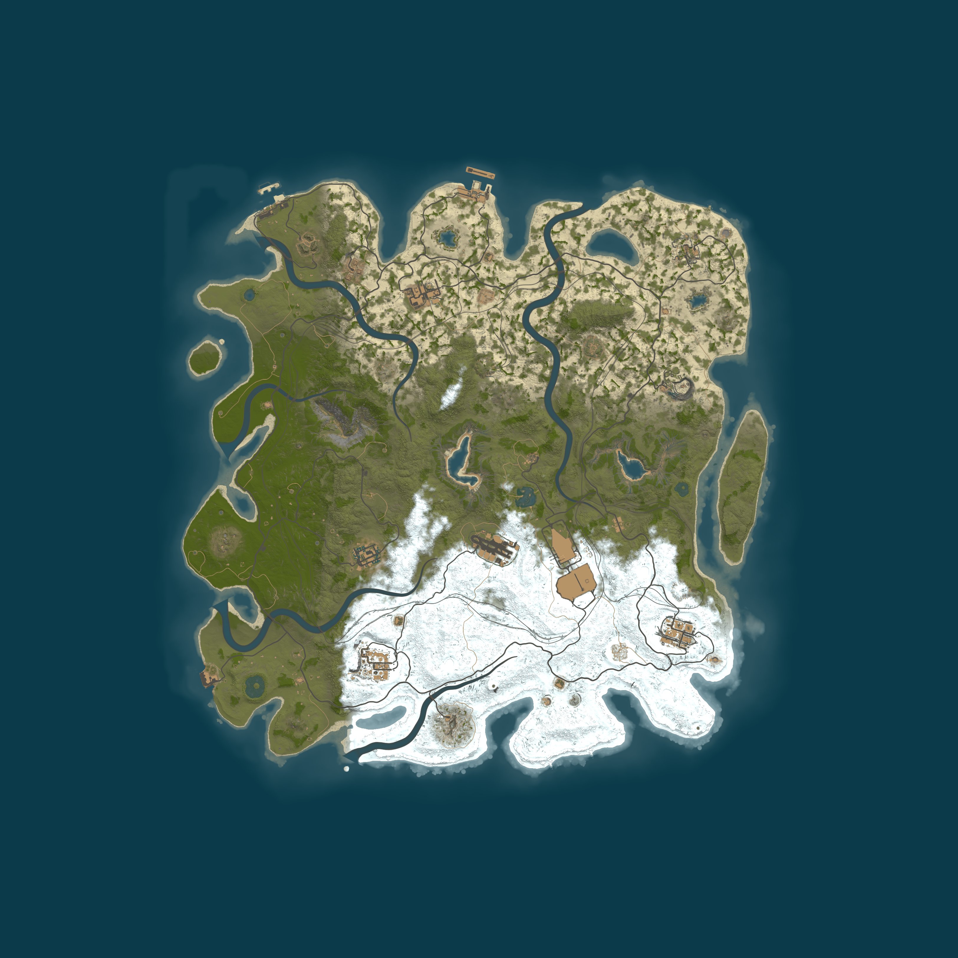 Карта сервера