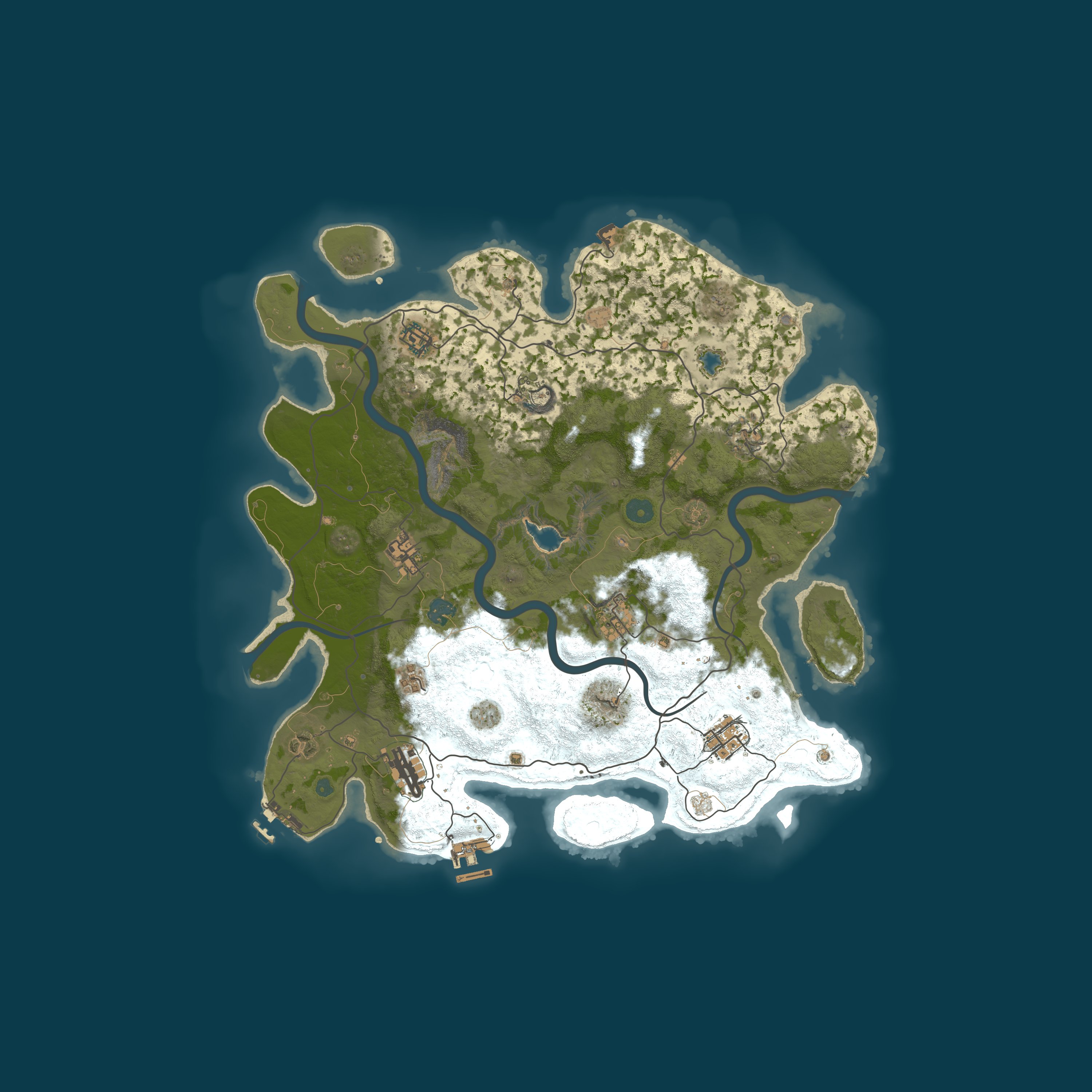 Map for Rusttown - SOLO Only | Monthly | True Vanilla | No BP wipes