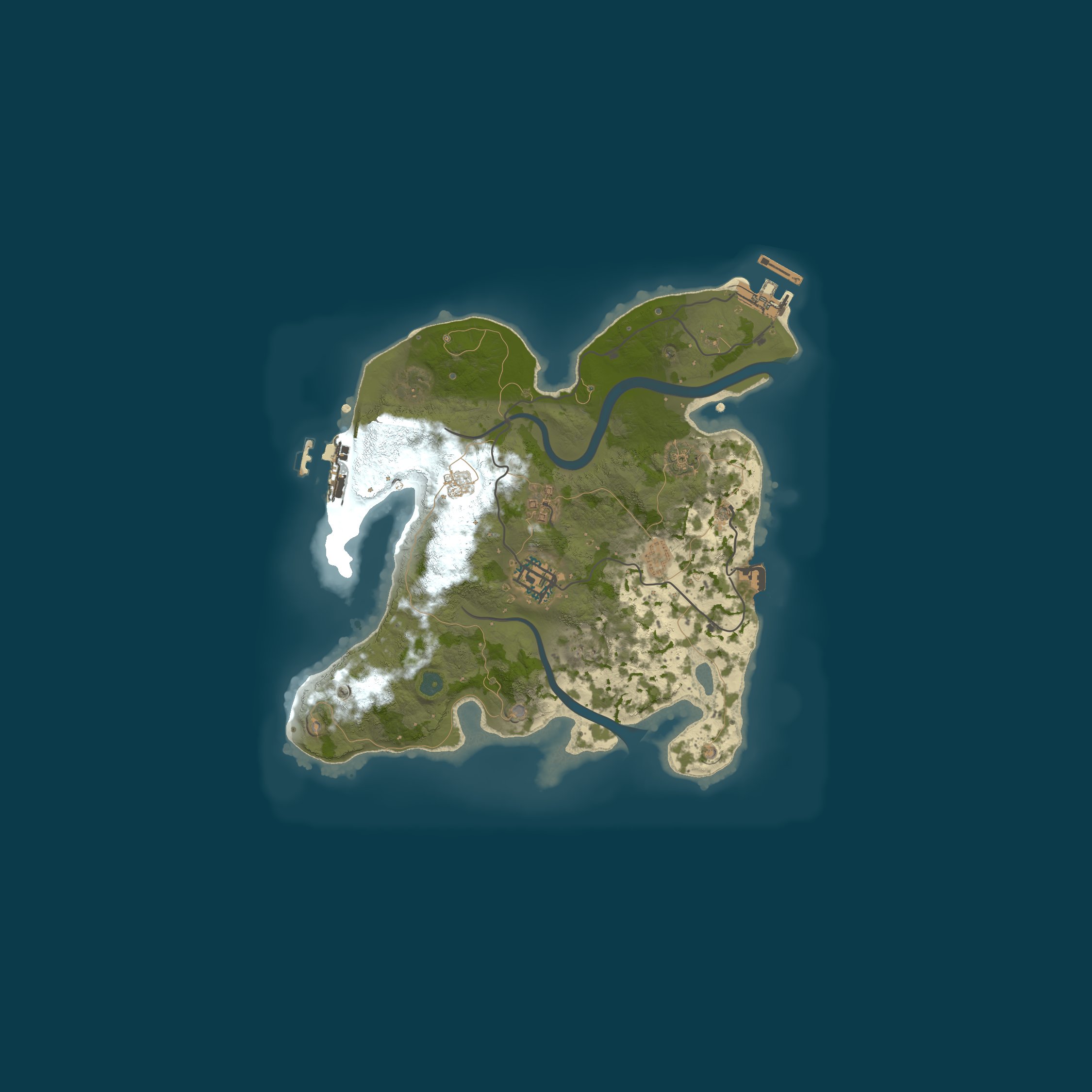 Map for My Untitled Rust Server