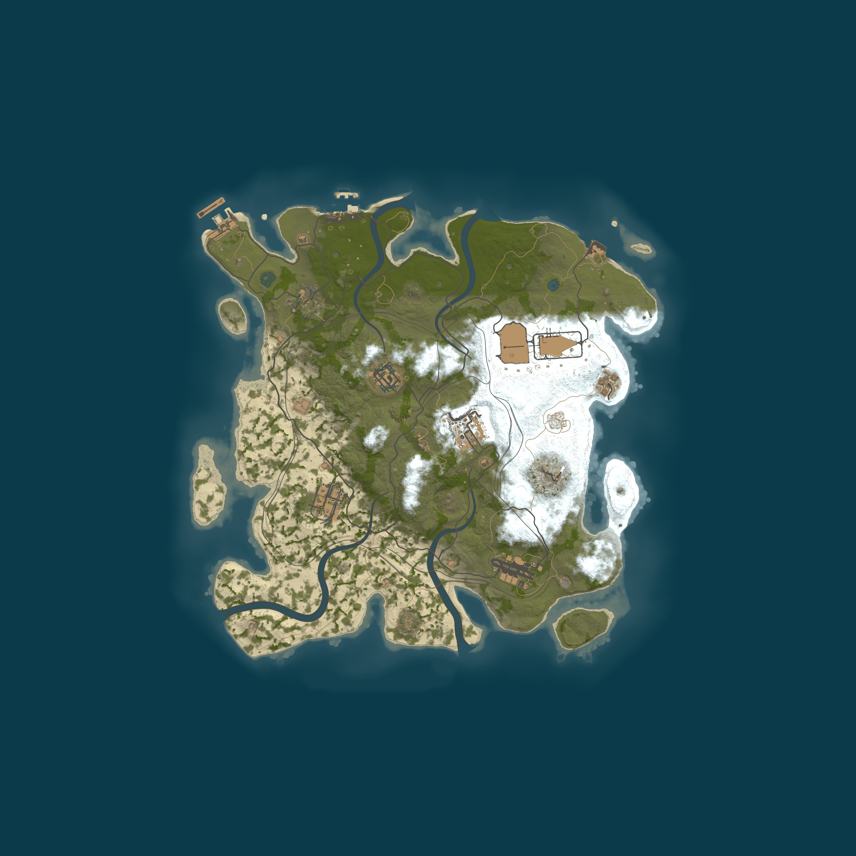 Карта сервера