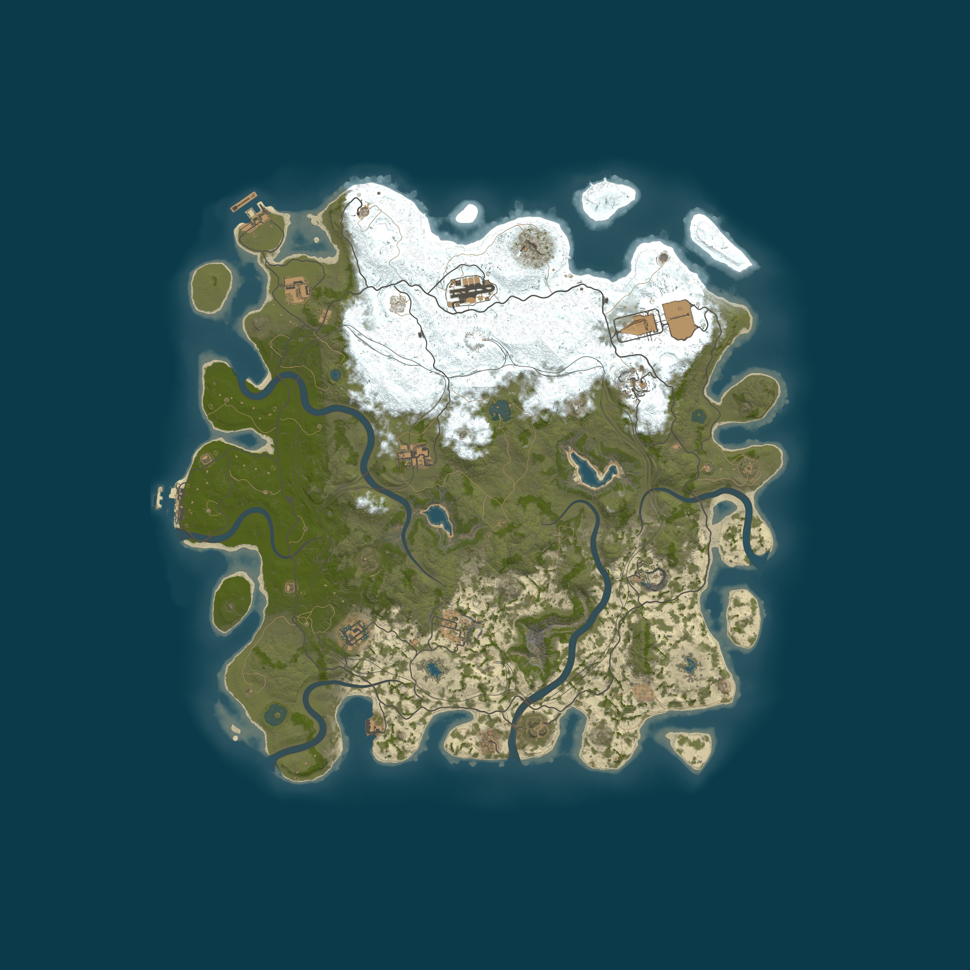 Map for 遺骸元年