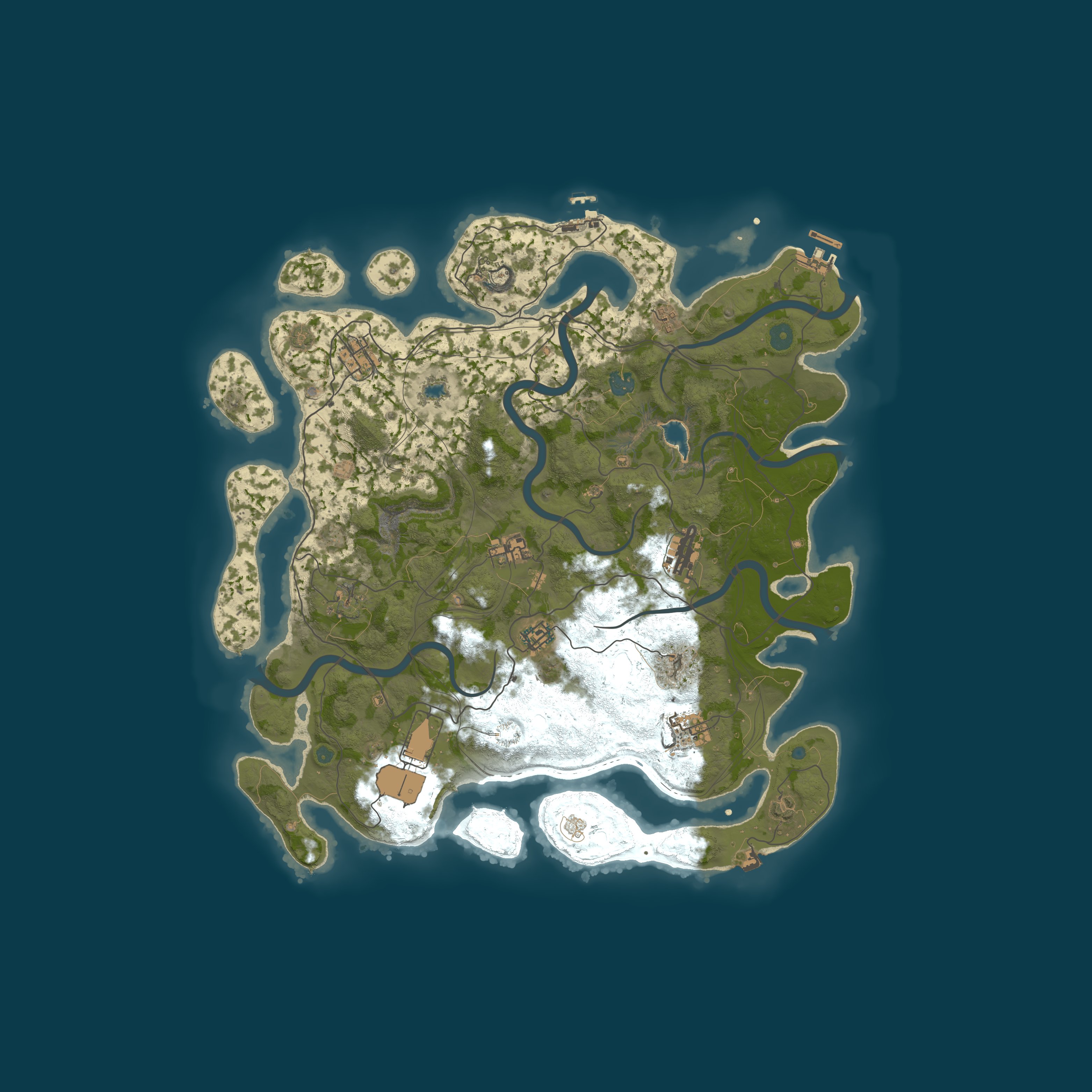 Map for (AU) AUSSIE SUMMER RUST 3X MONTHLY, Offline protection