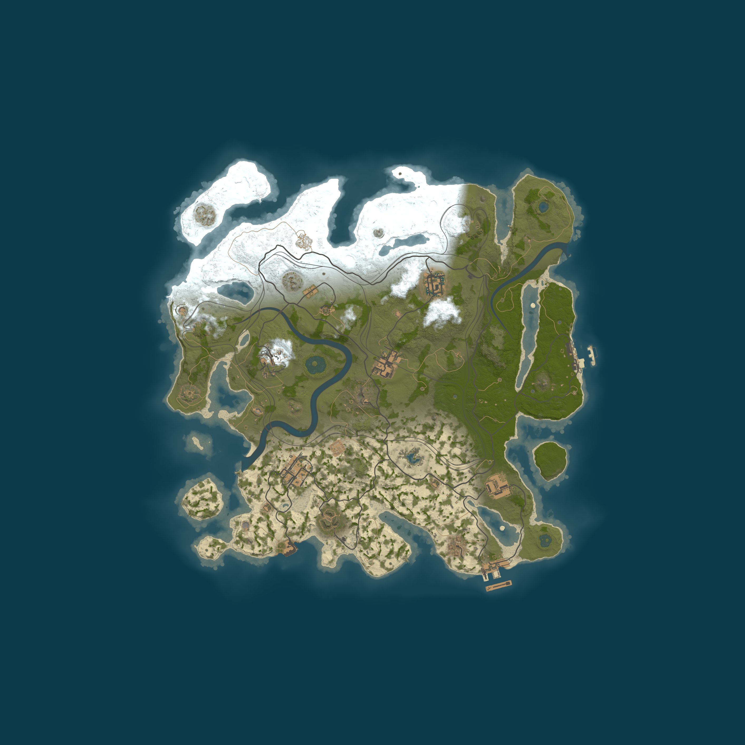 Map for RustVikings | Solo/Duo | Saturdays | FULLWIPE 08/08 17:00CEST