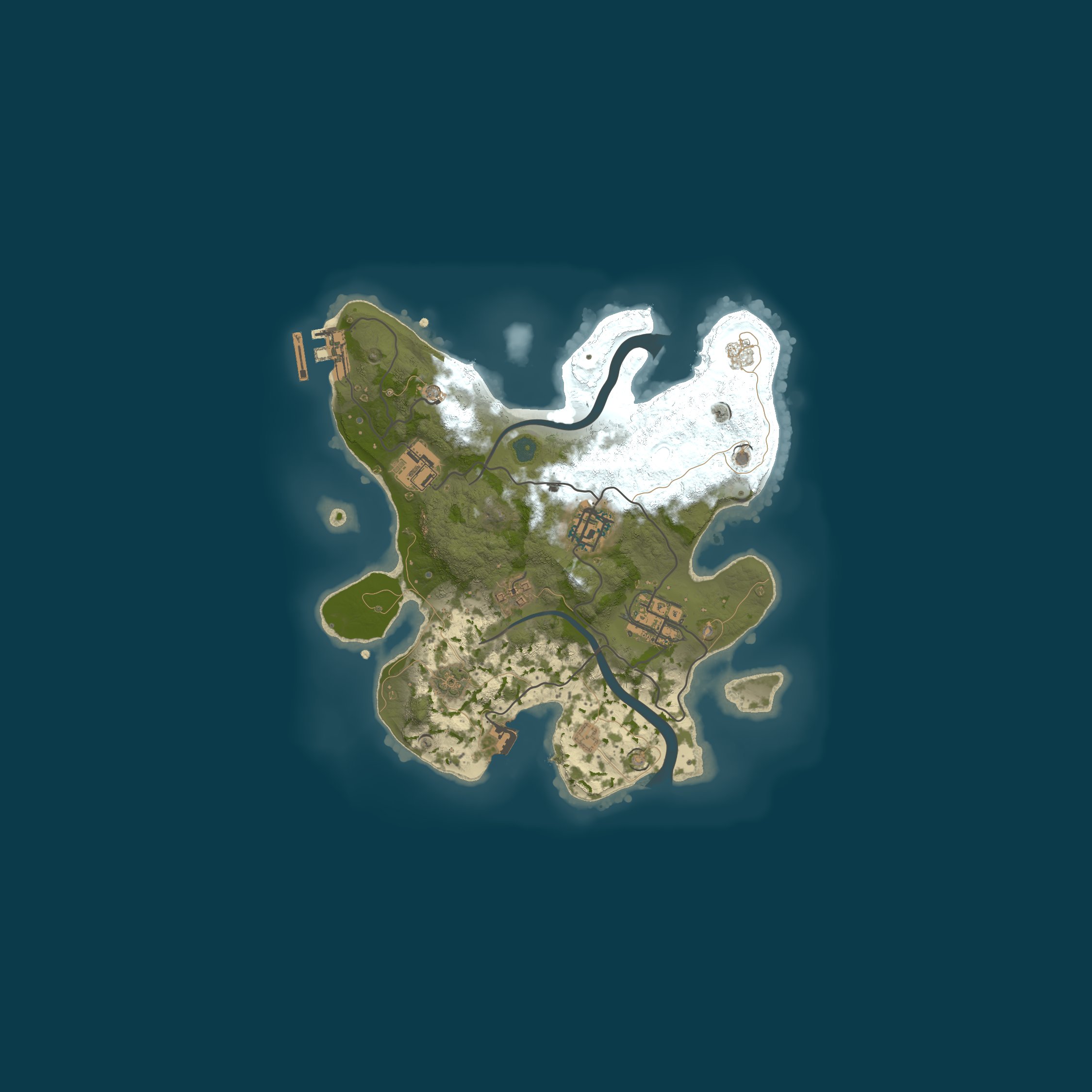 Map for Kaydo's 2X | Weekly | Solo/Duo/Trio/Quad | Kits | Active Staff