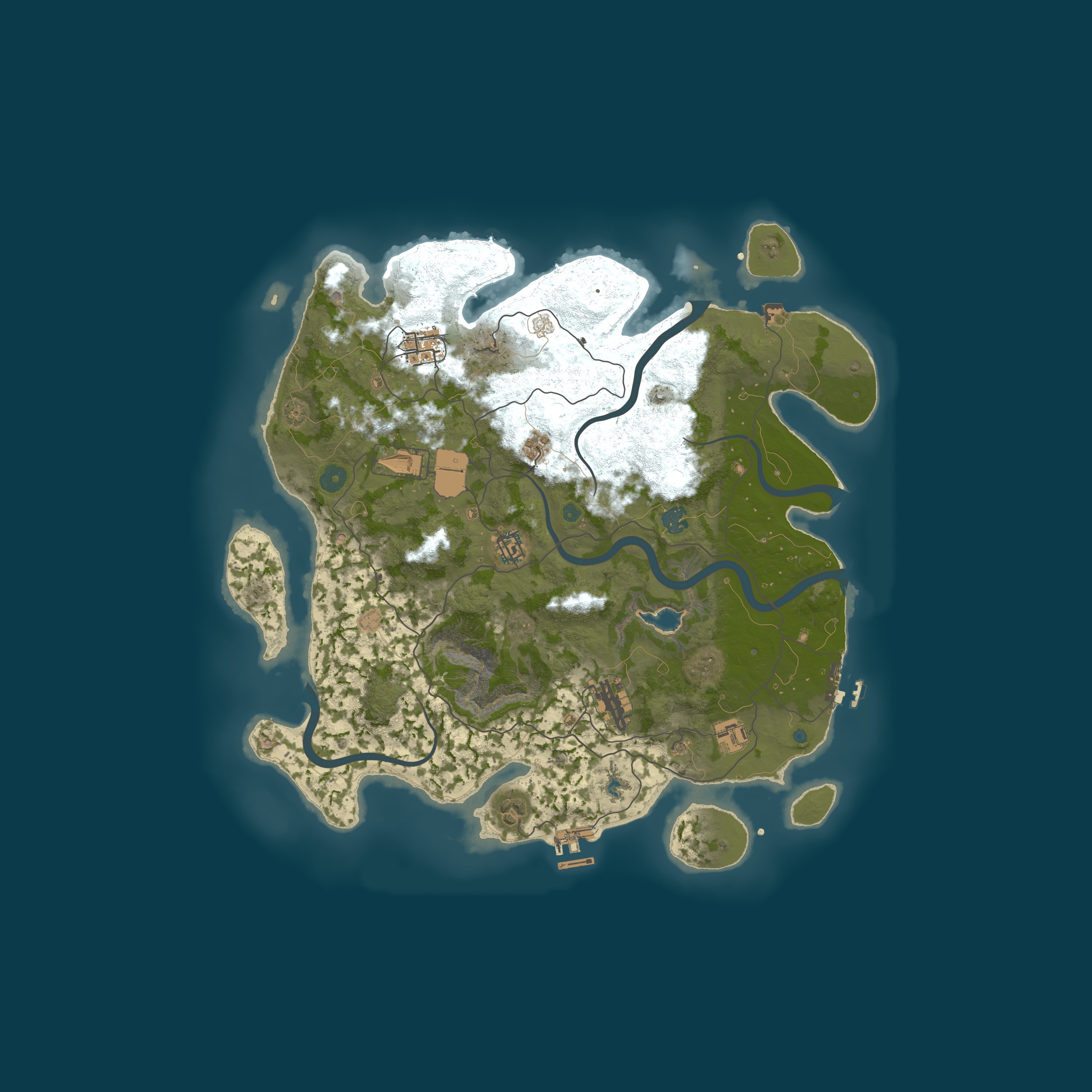 Map for RustyJay | 3x | Mymini | Buildable Deep Sea