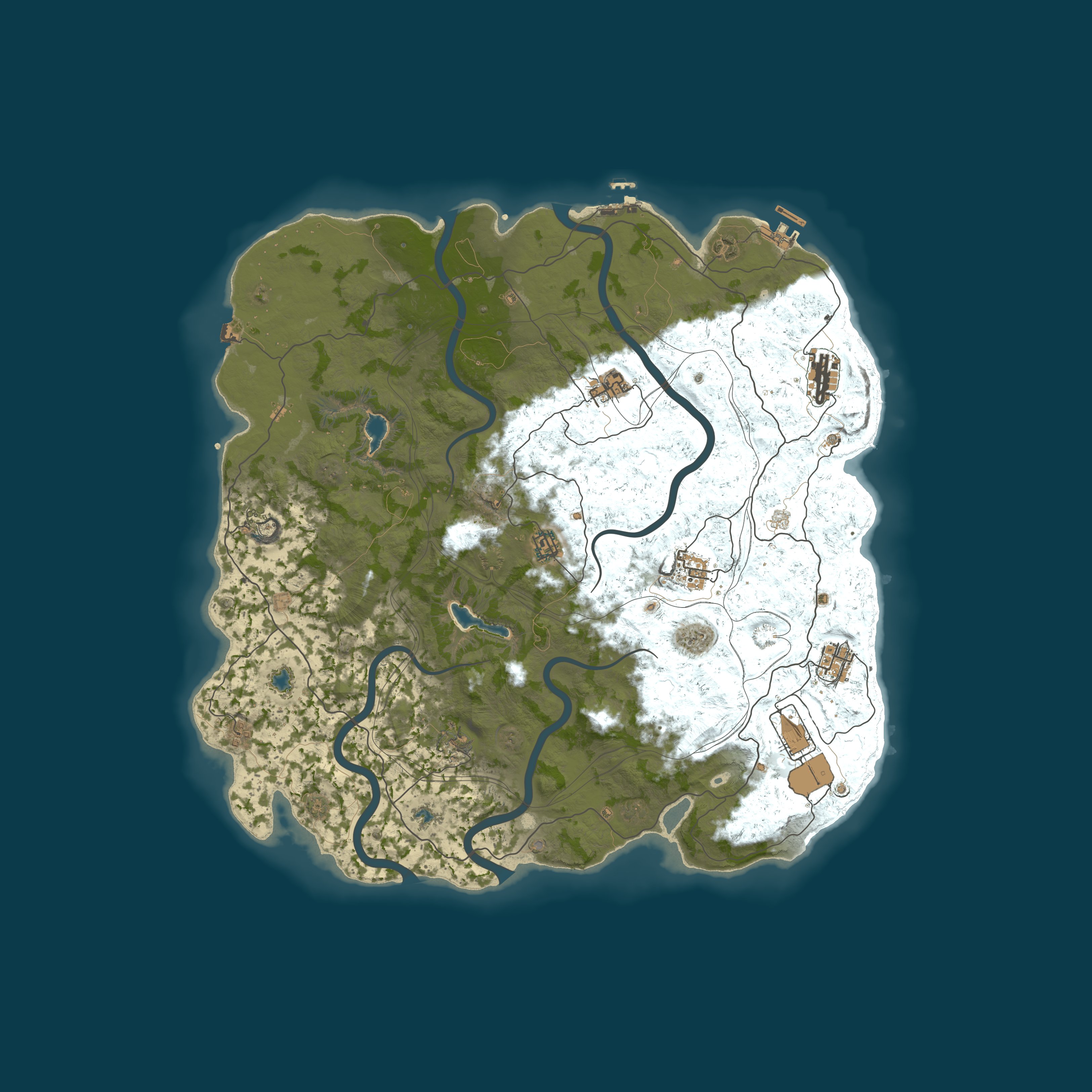 Map for Rust Arena - EU 2X Monthly | Vanilla+ | No BP Wipes