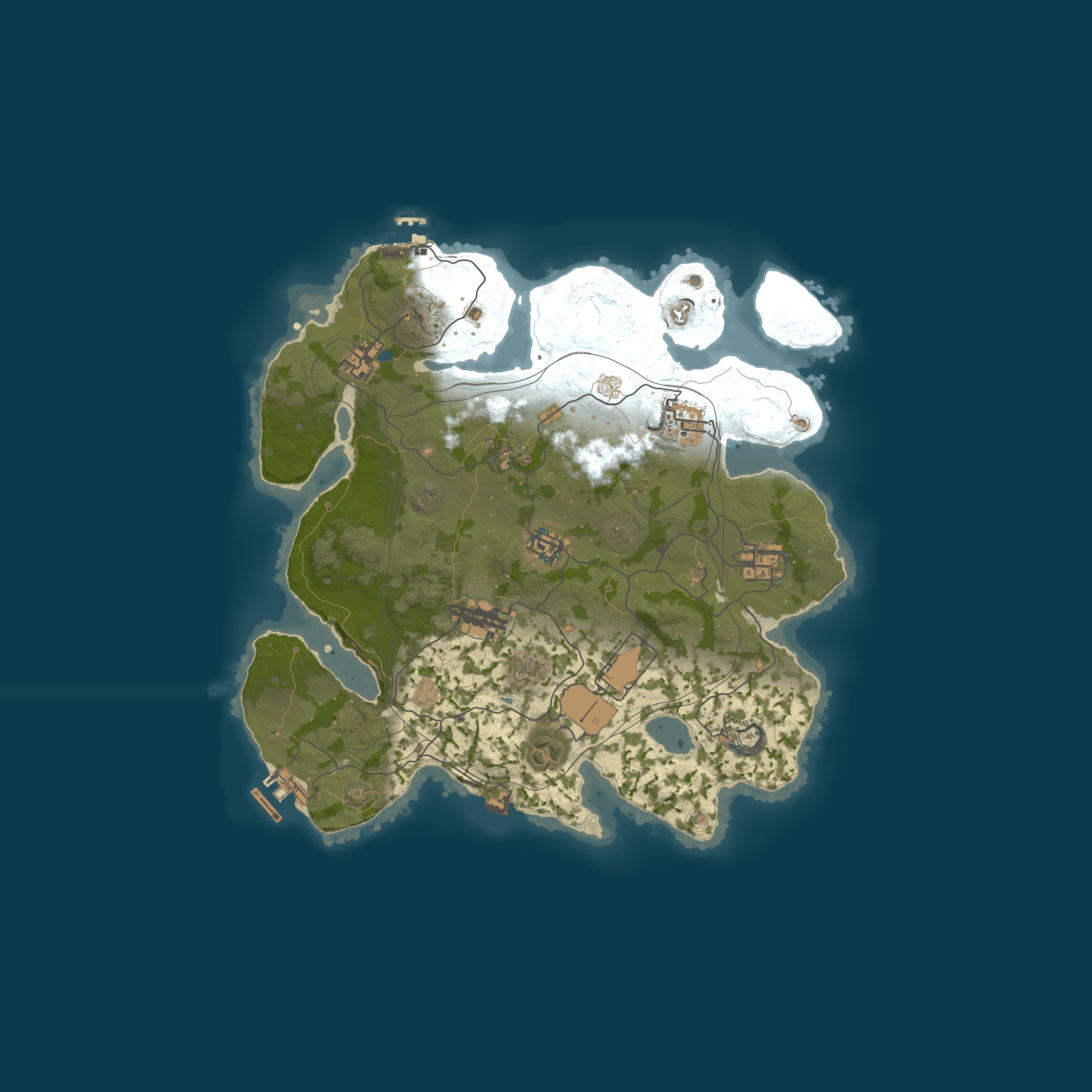 Карта сервера