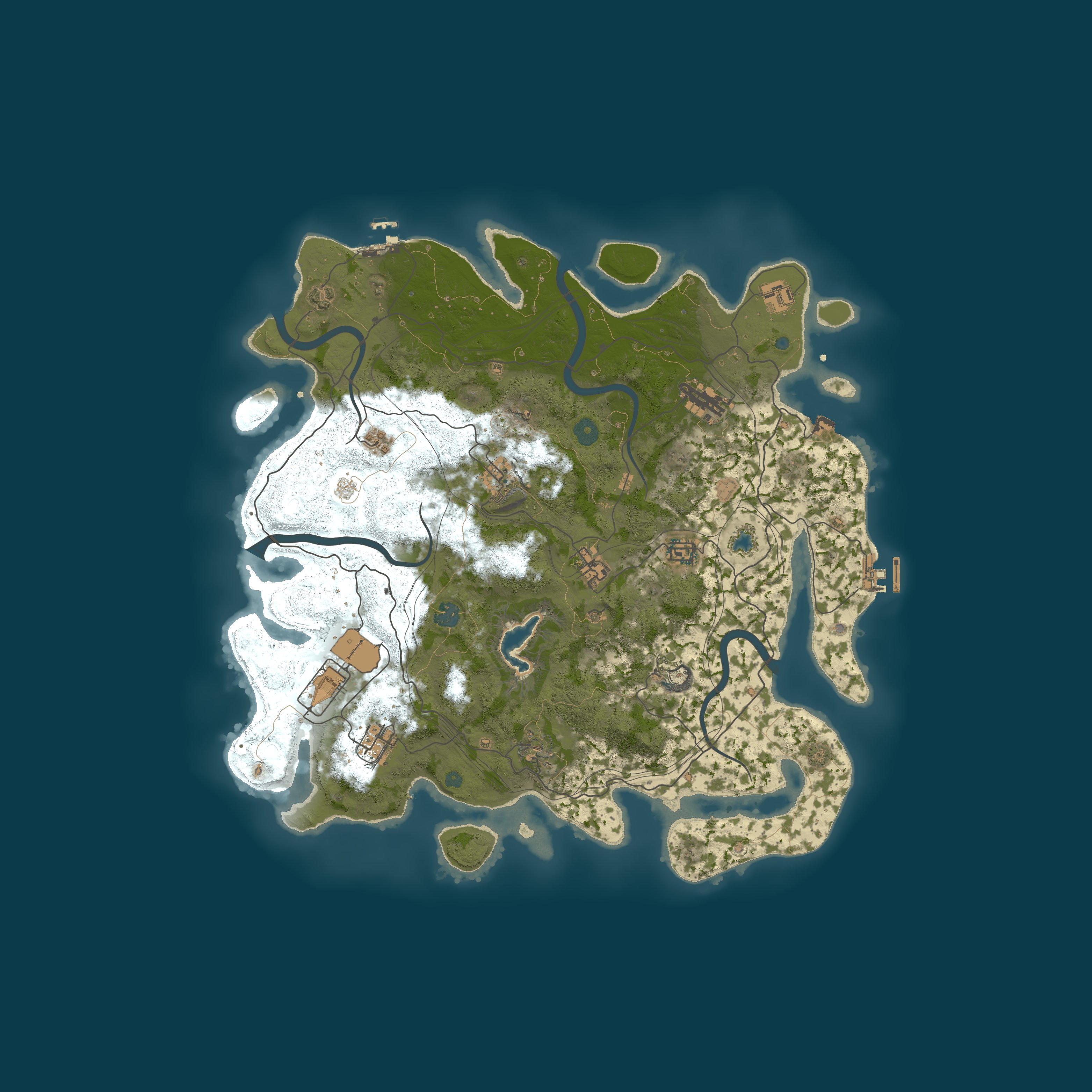 Map for Savage Shore [x1000][NoLiMit]