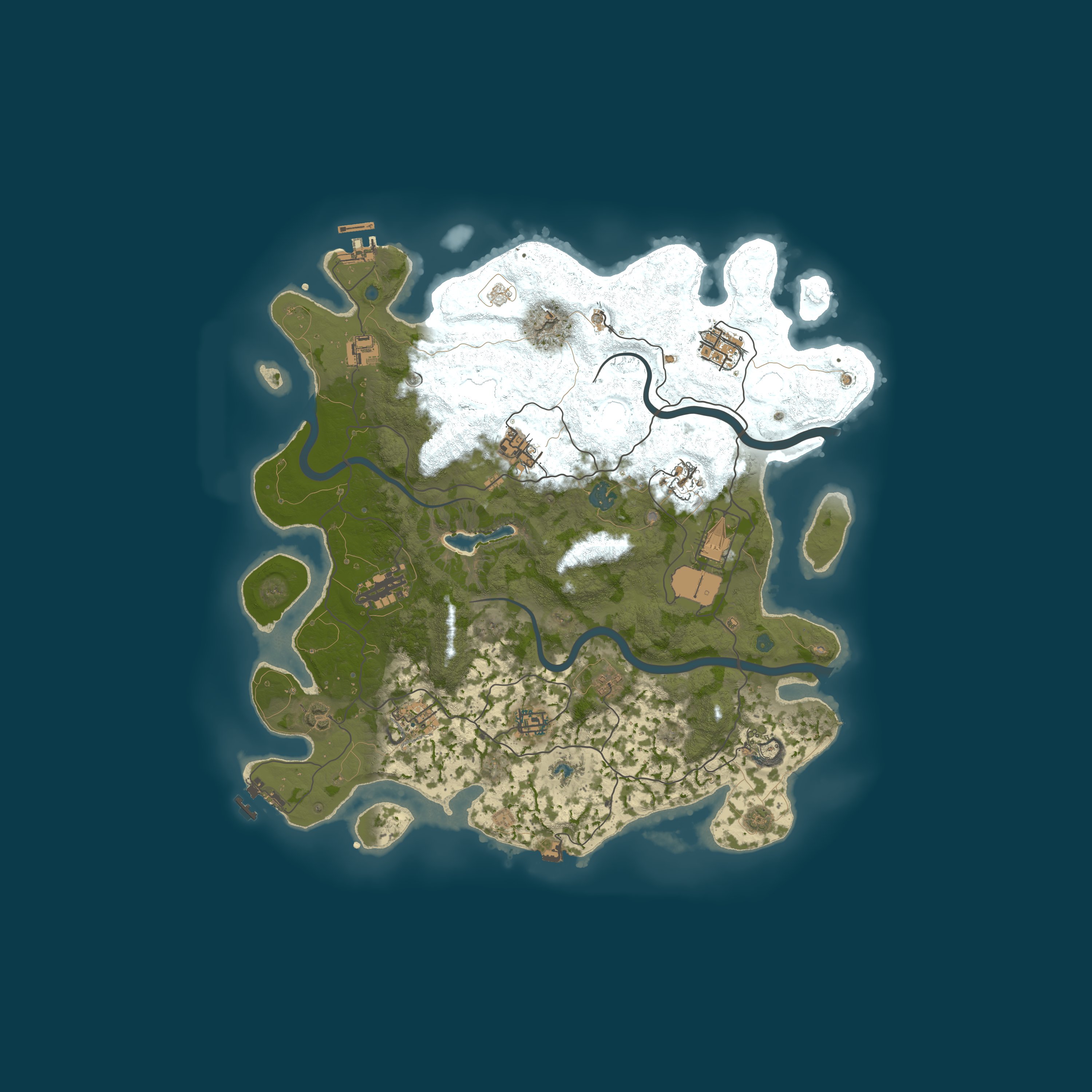 Rust map 4000/13825