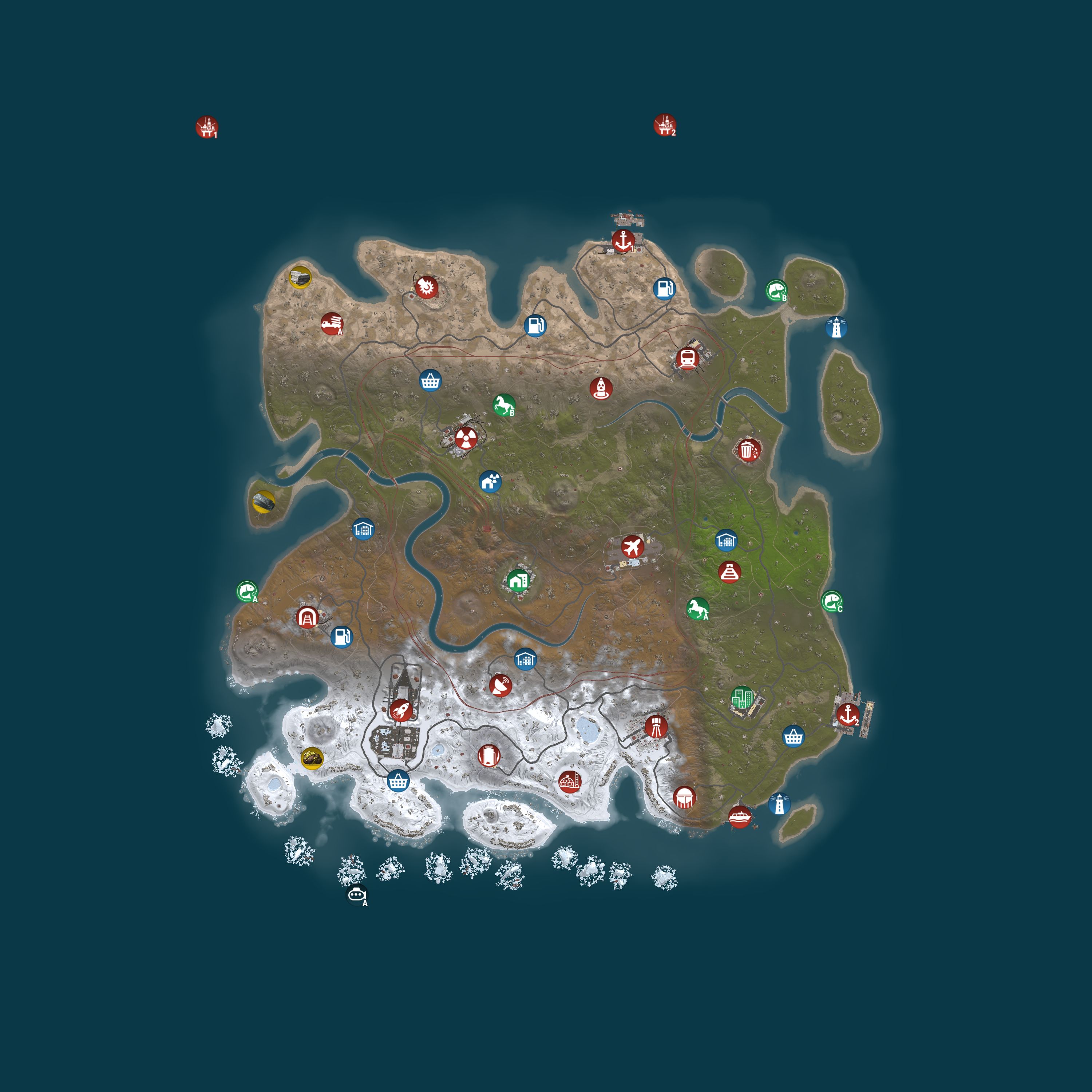 Map for Magic Rust #16 — Modded 2x (Toлькo SOLO) | Baйп 10.08