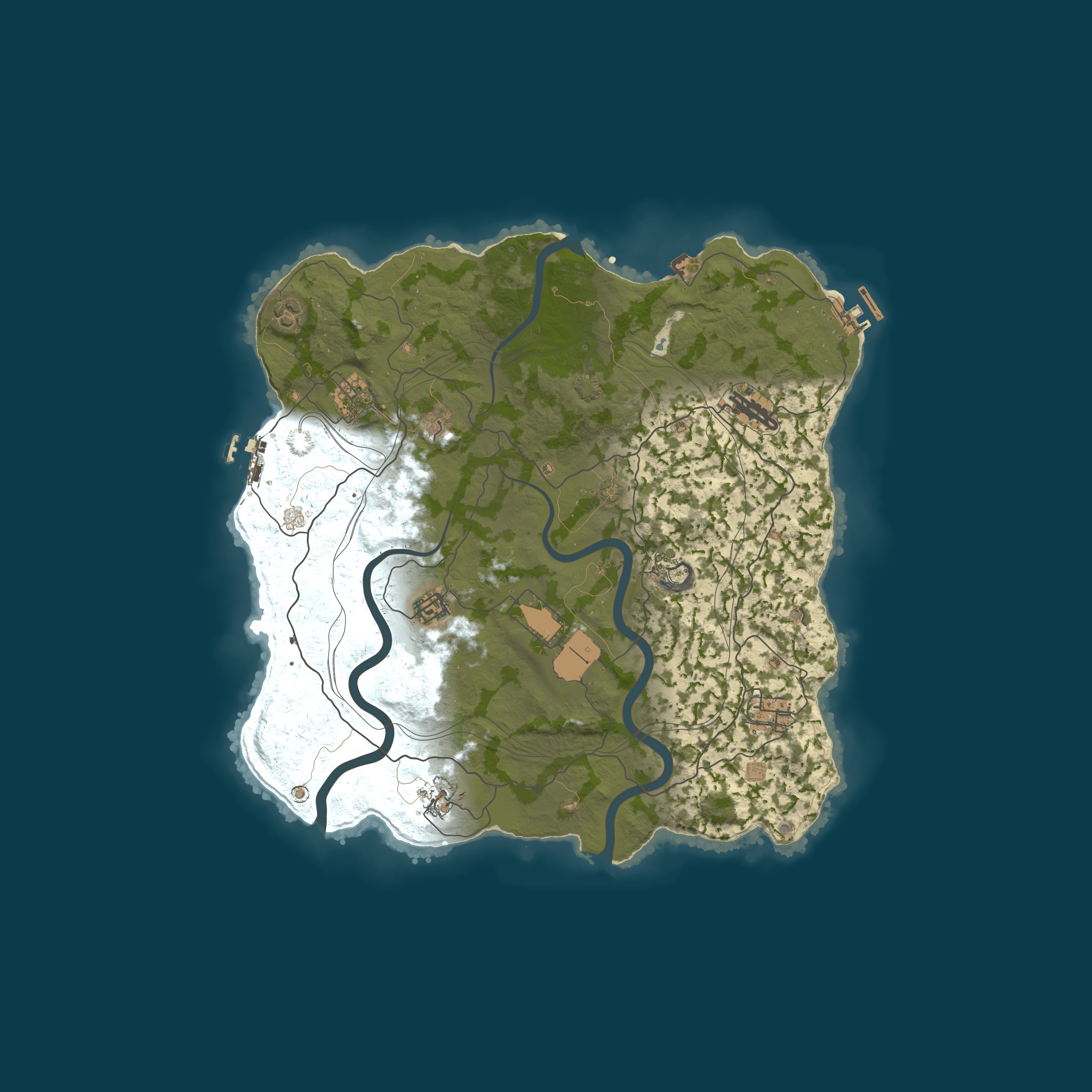 Карта сервера