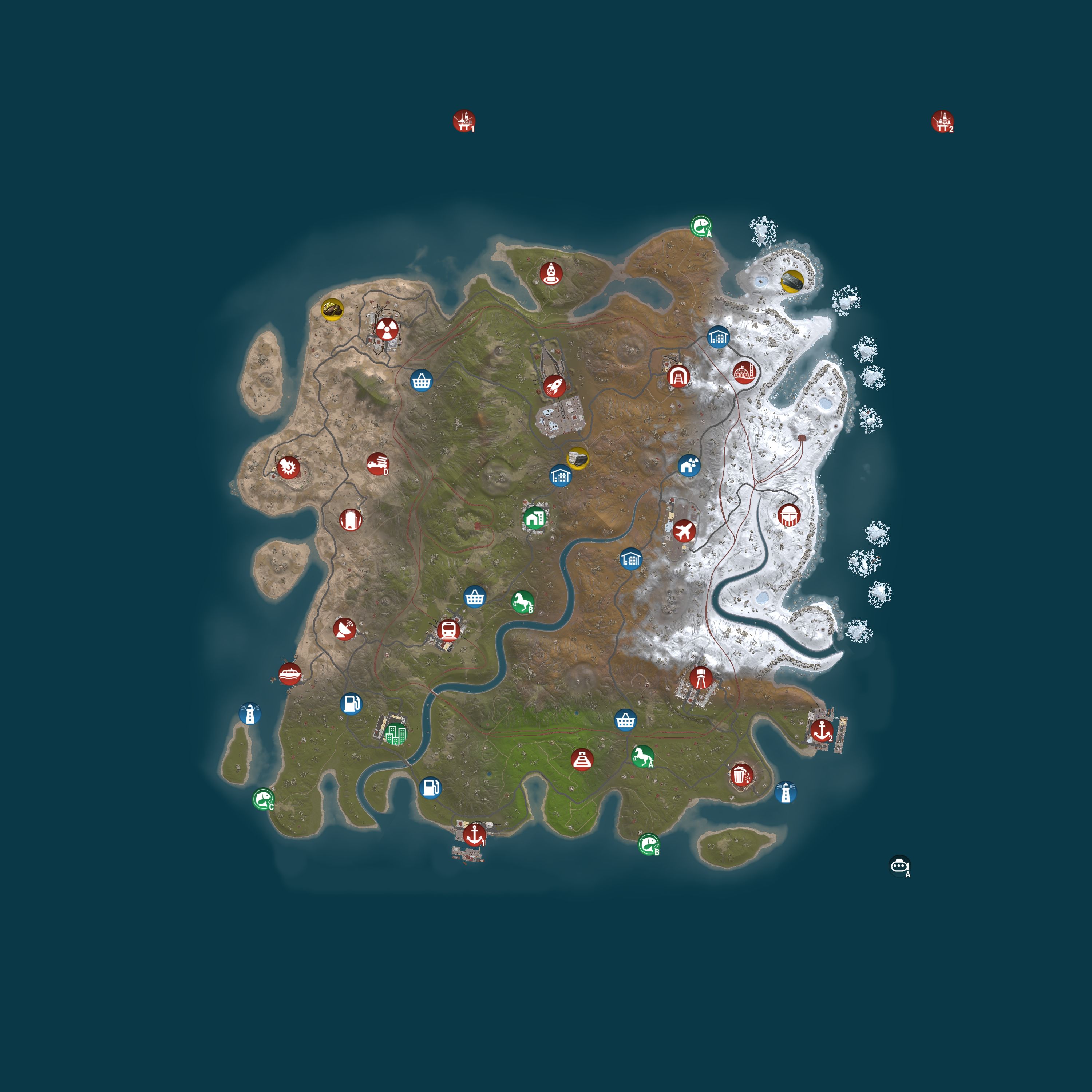Rust map 4000/1337