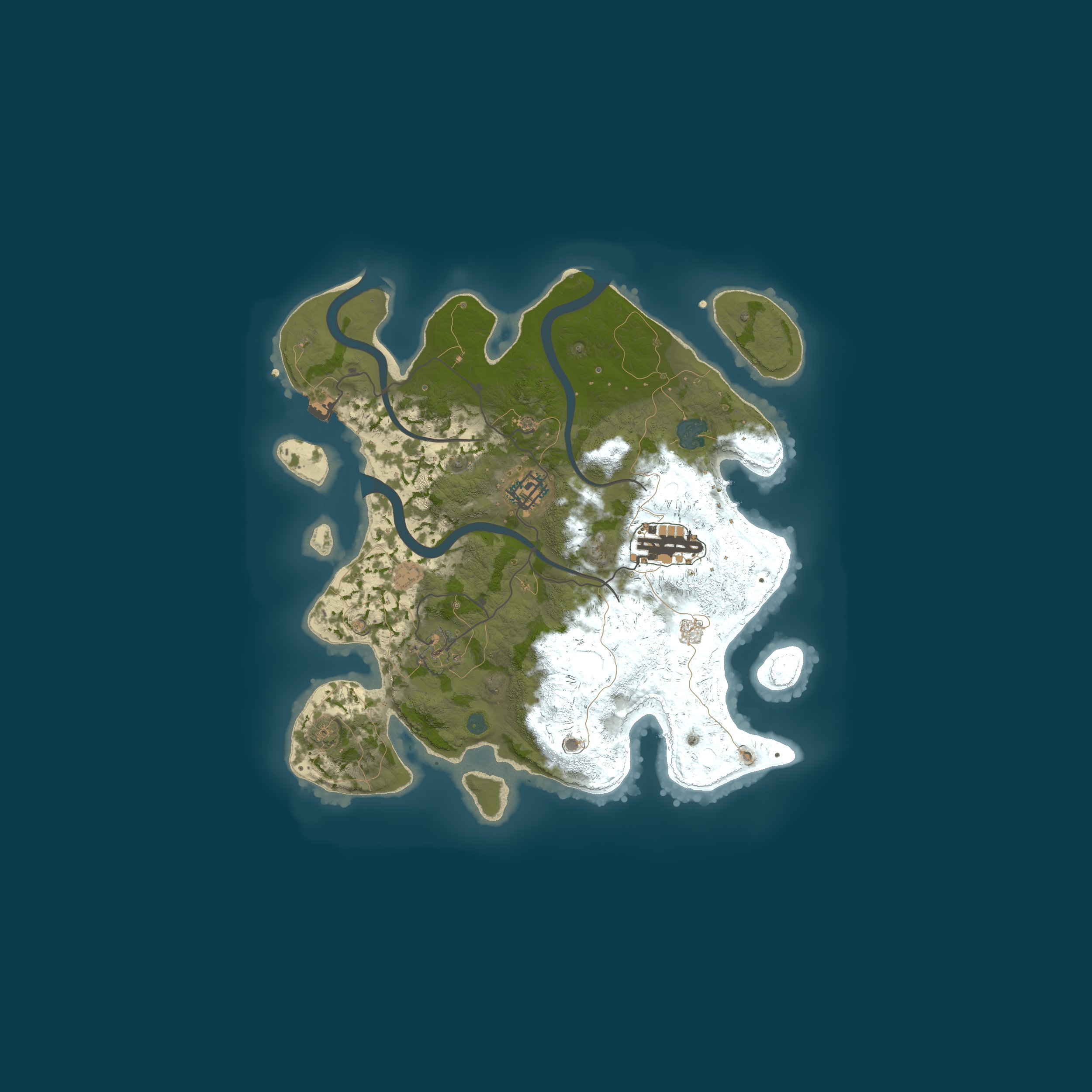 Map for Для новичков Helli Rust |DUO|X5|PVP|