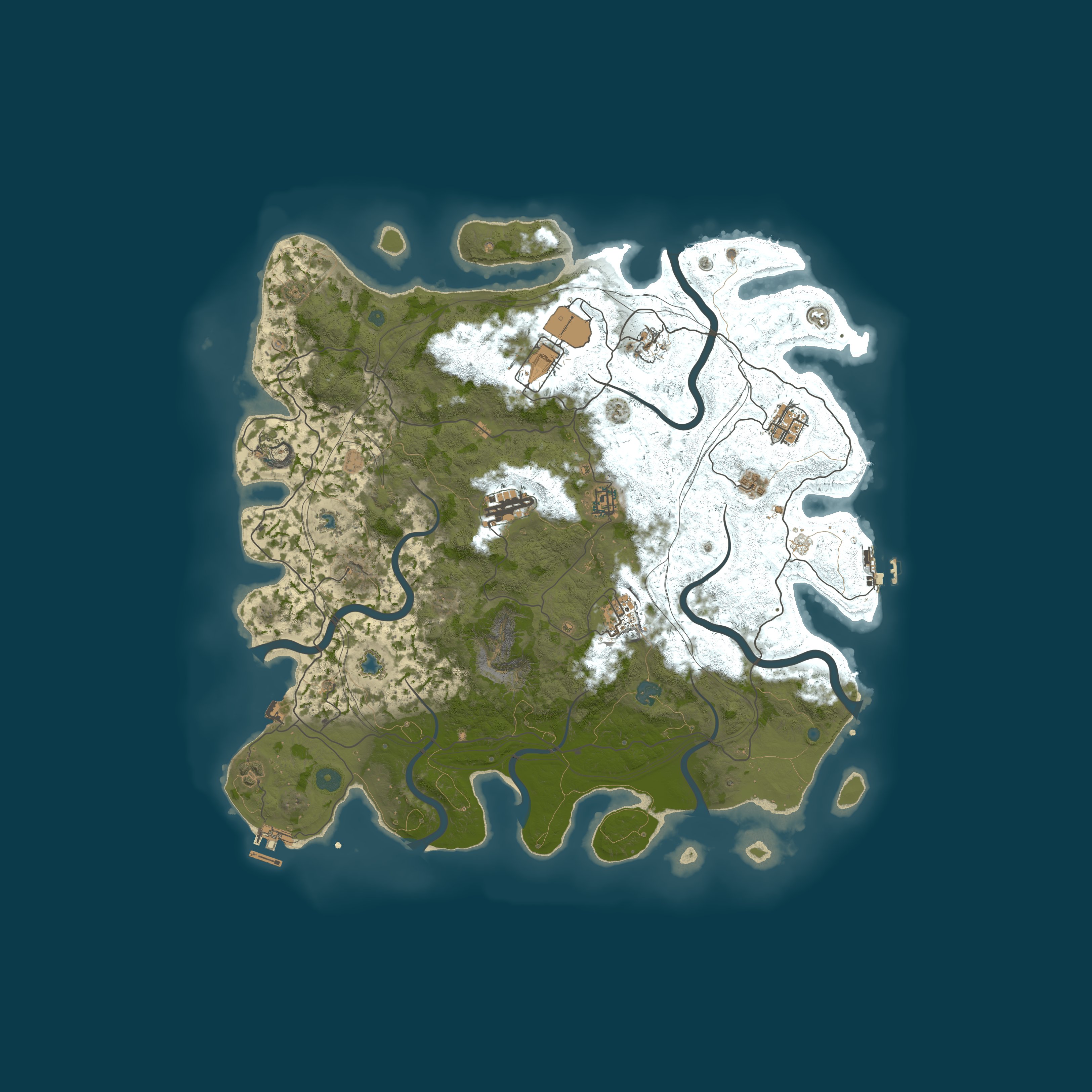 Map for Fly Rust Classic X2