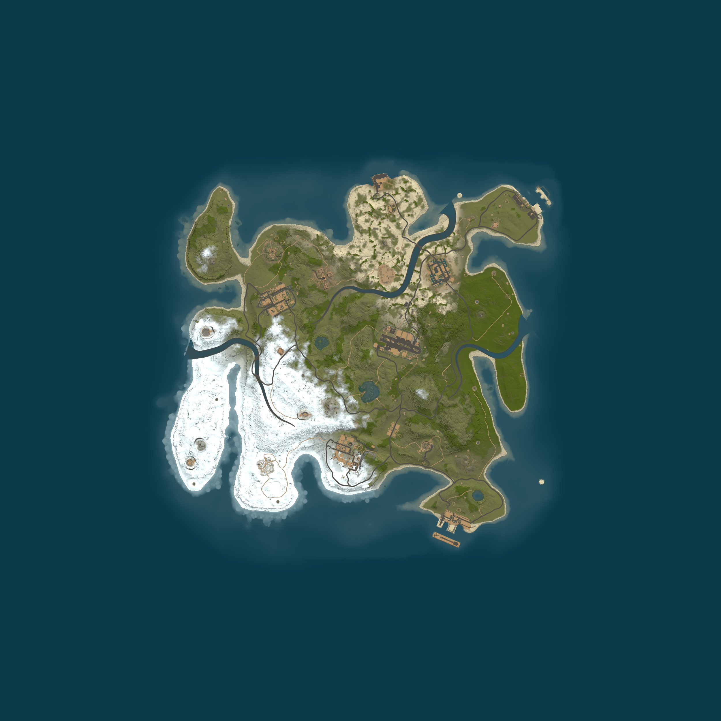 Rust map 3000/22313