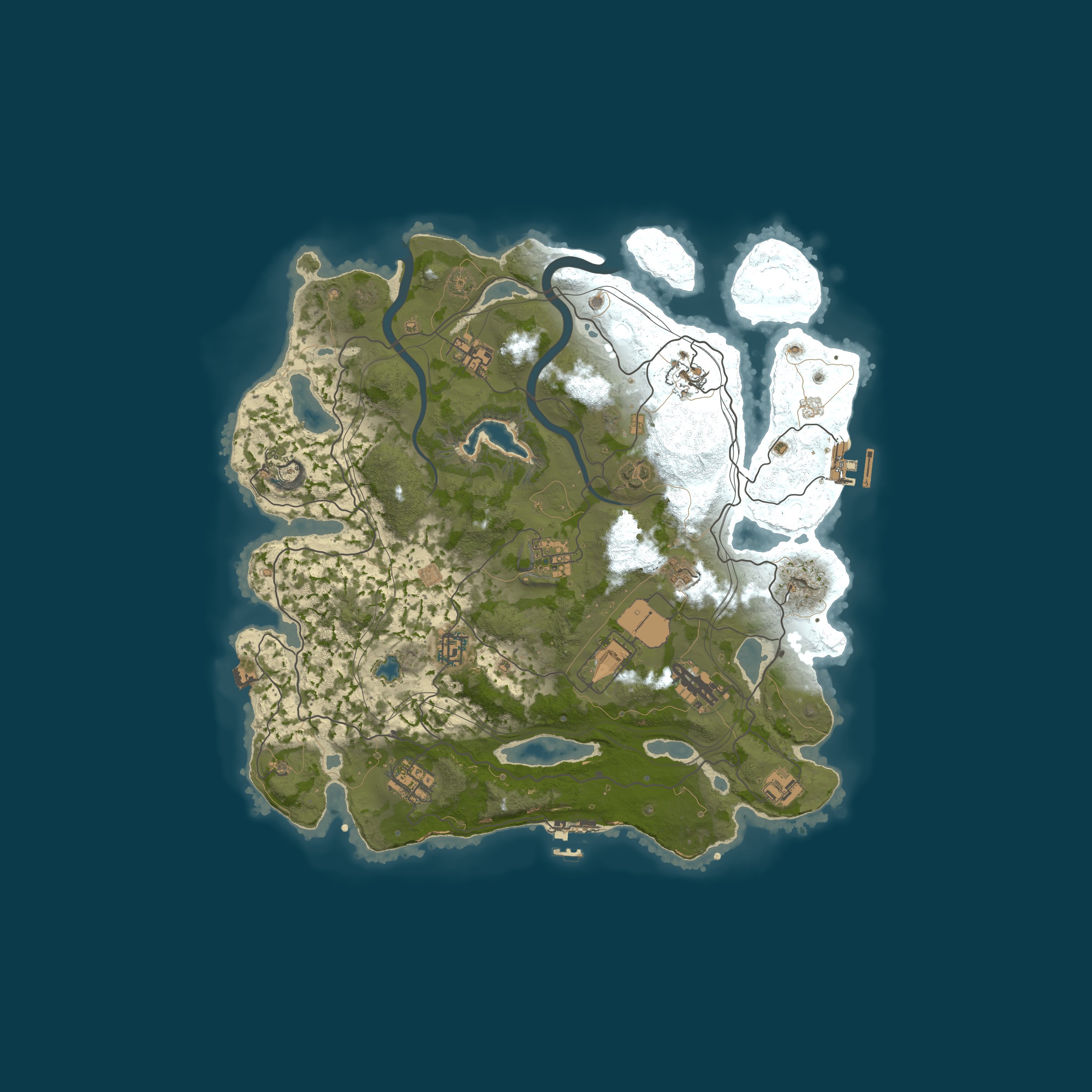 Rust map 3650/1337